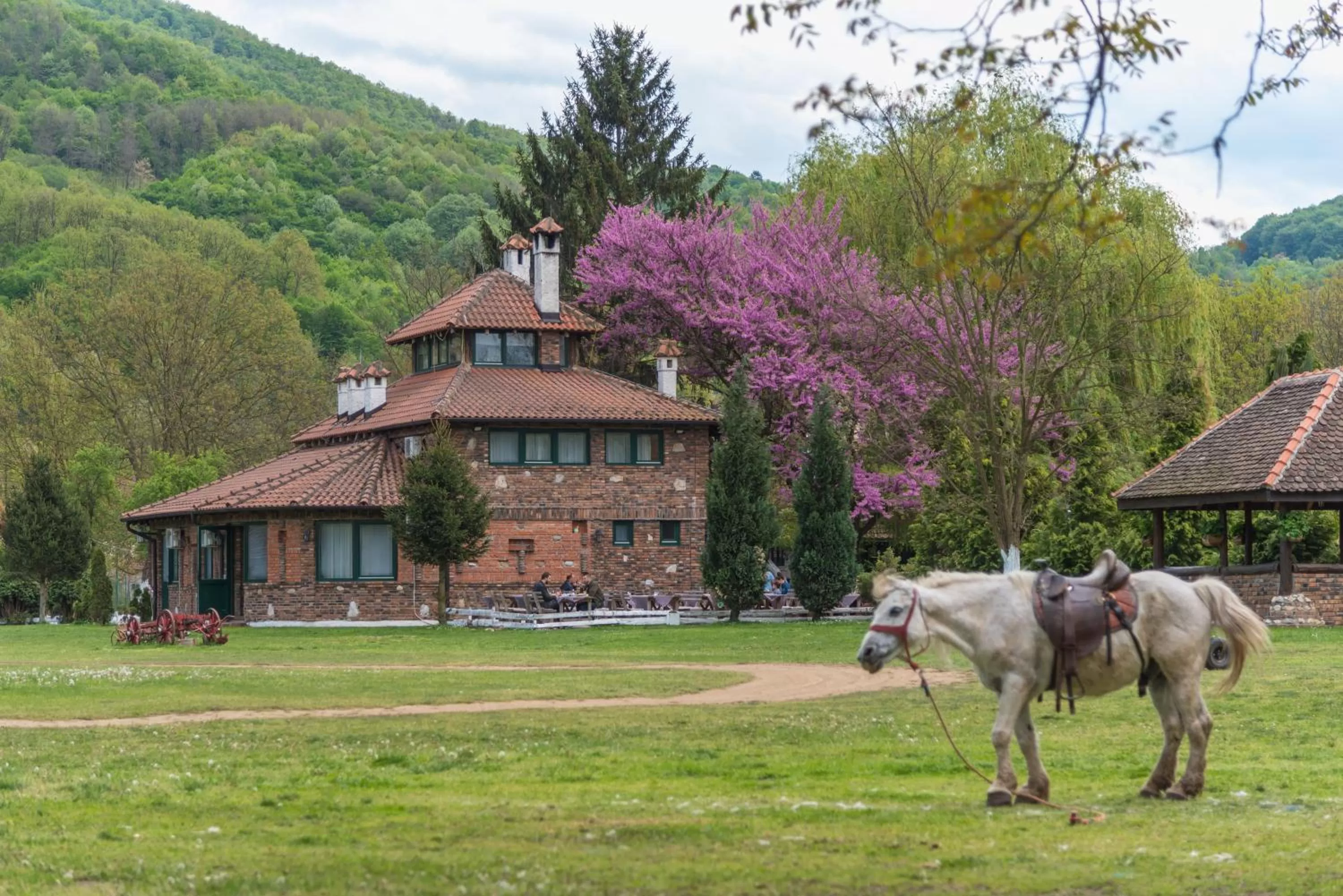 Property building in B&B Etno Village Sunčana Reka