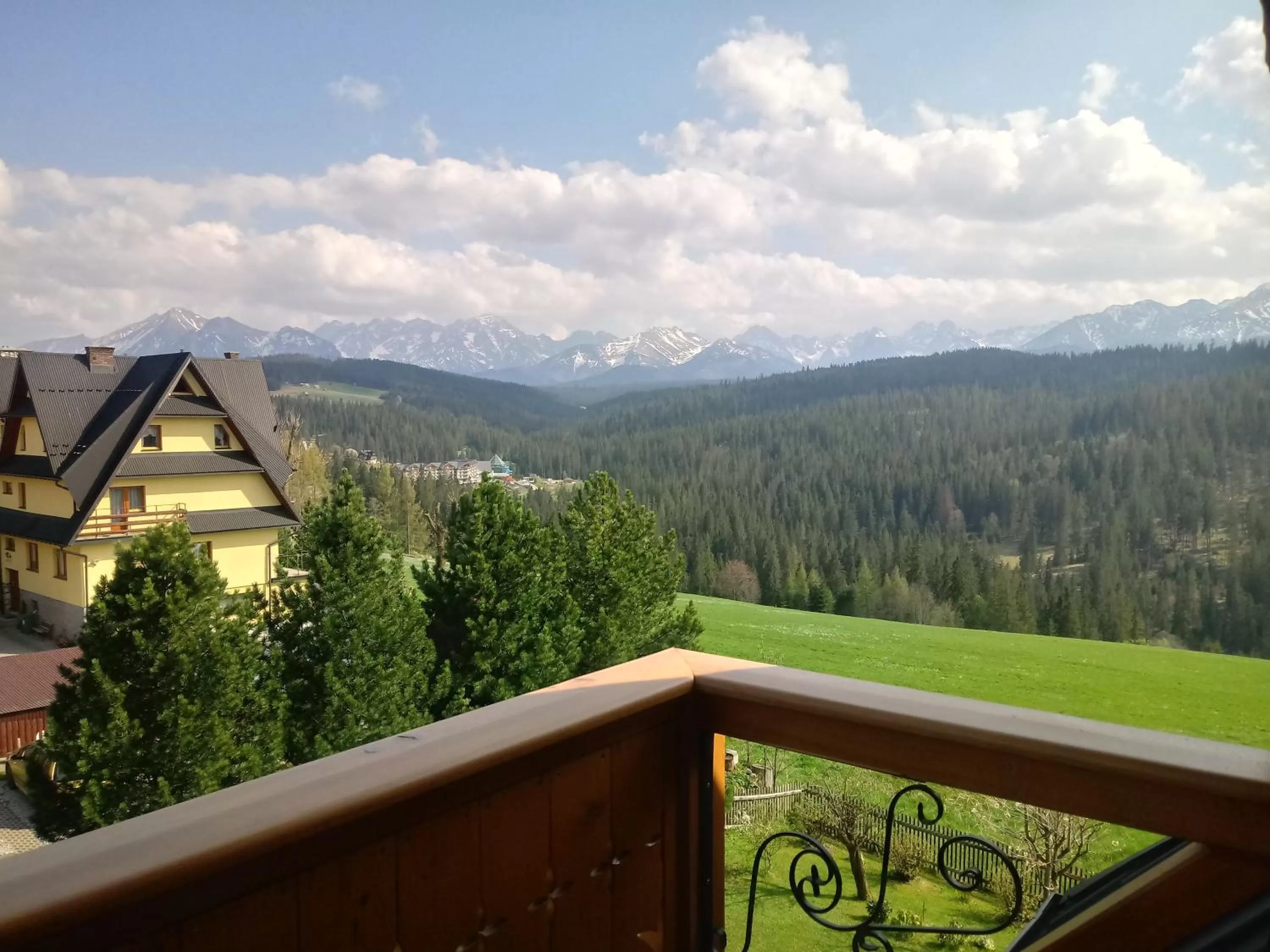 Balcony/Terrace in Górskie Wspomnienie