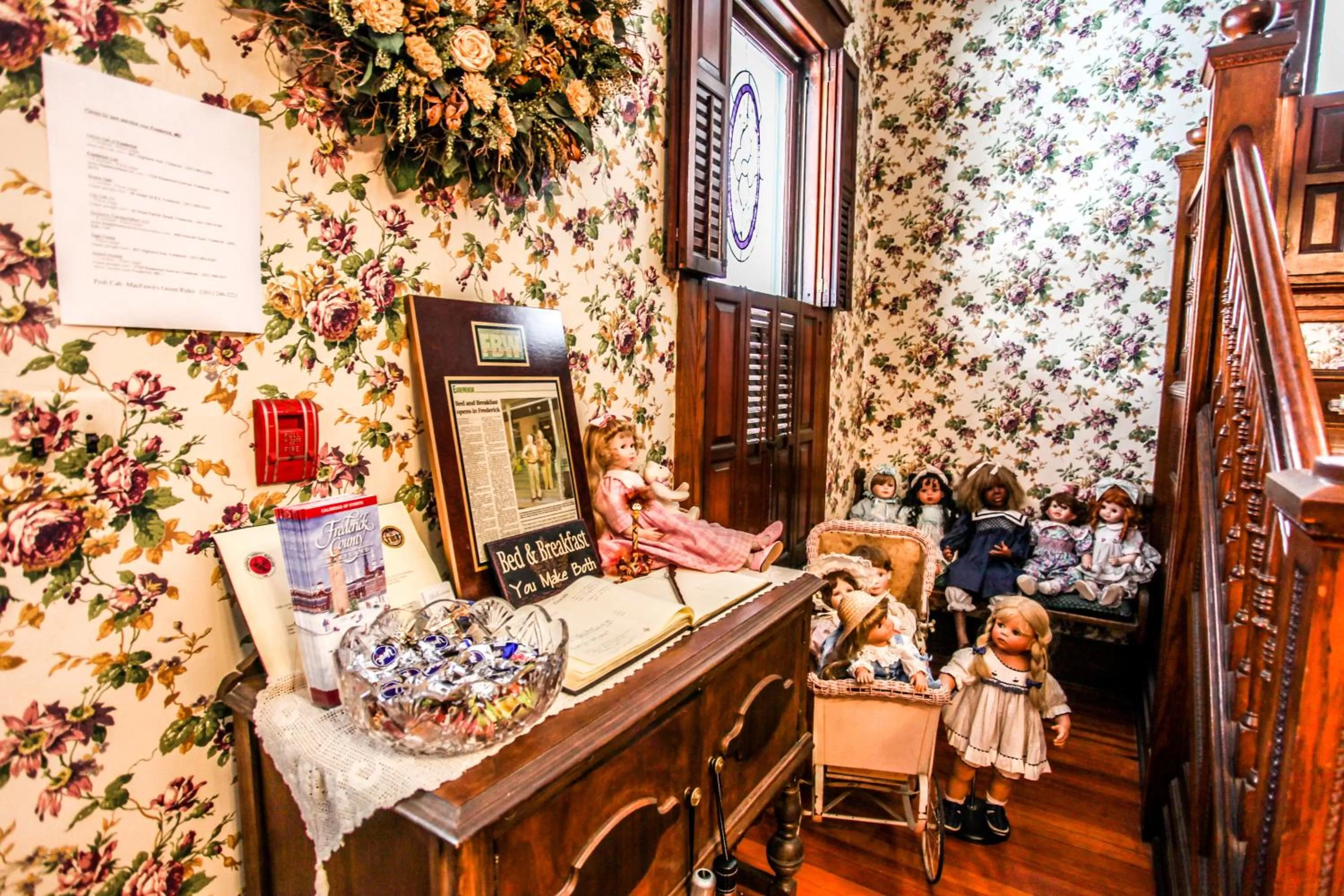 Decorative detail in Hollerstown Hill Bed and Breakfast