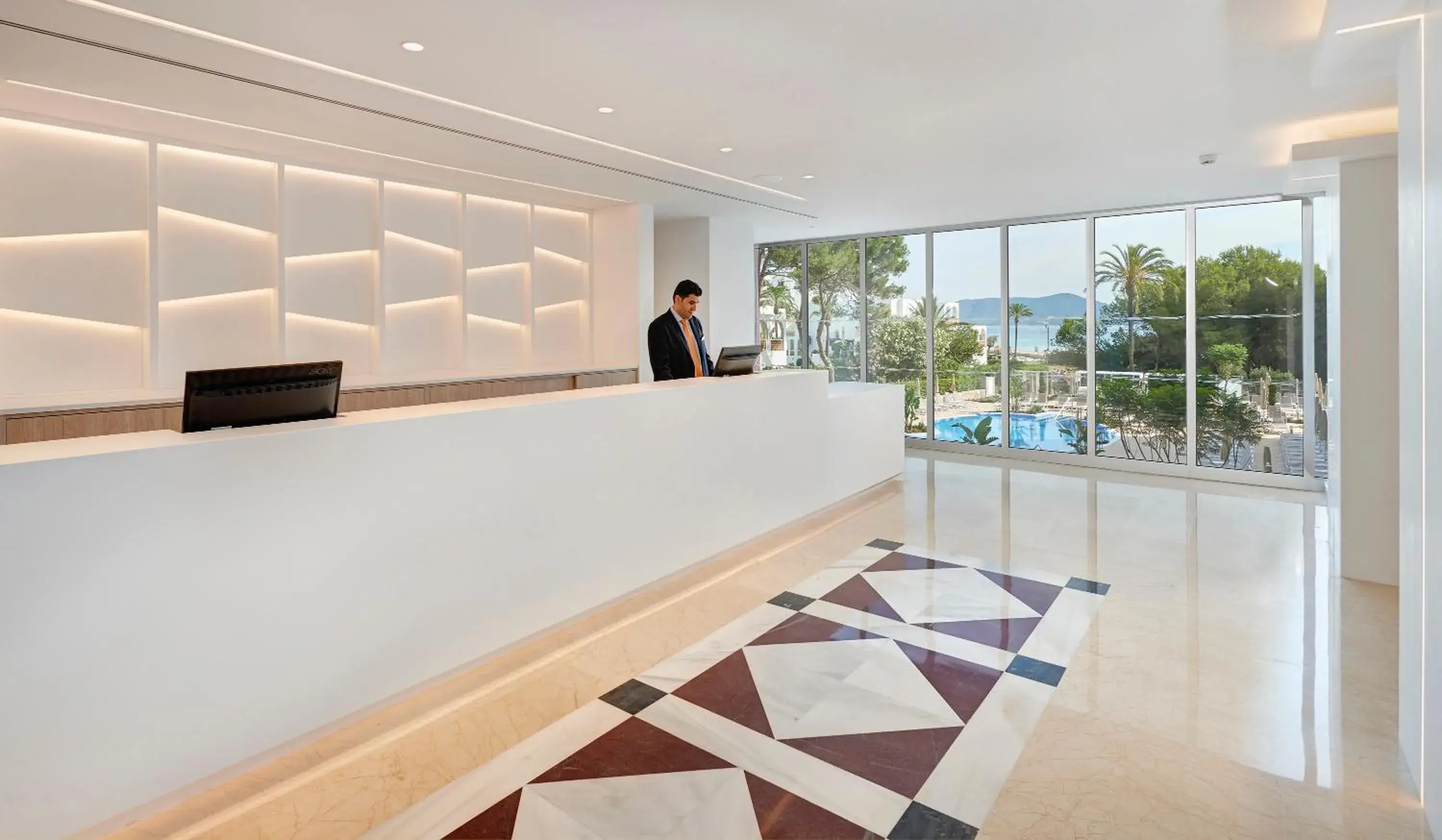 Lobby or reception, Lobby/Reception in Hipotels Bahia Cala Millor