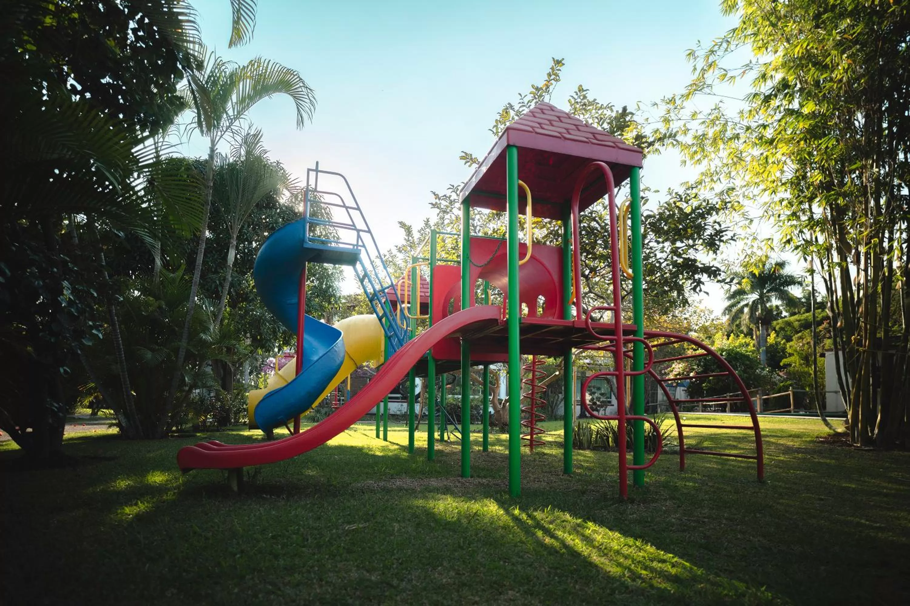 Children play ground in Hotel Quinta Moctezuma