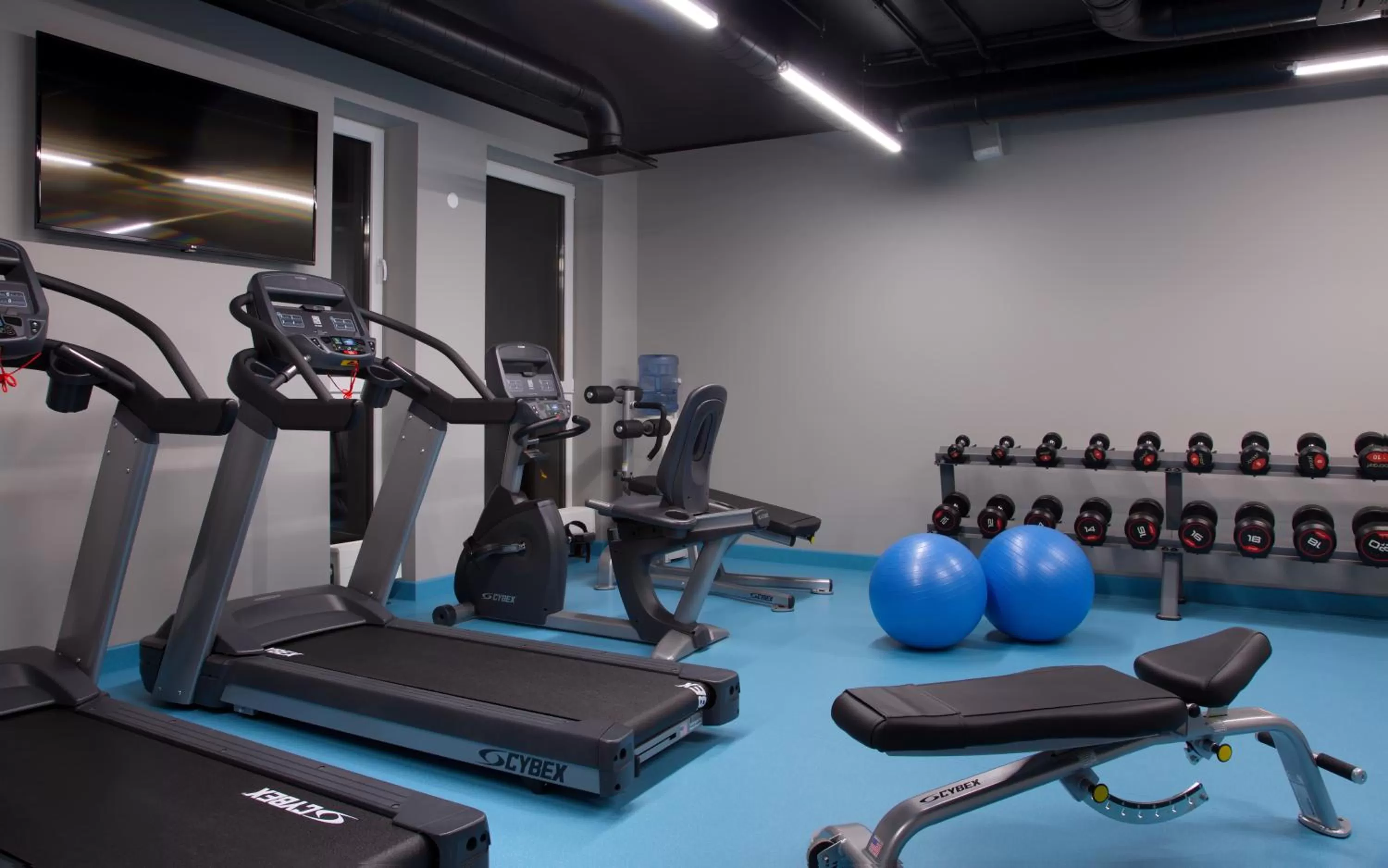 Fitness centre/facilities in Park Inn by Radisson Riga Valdemara