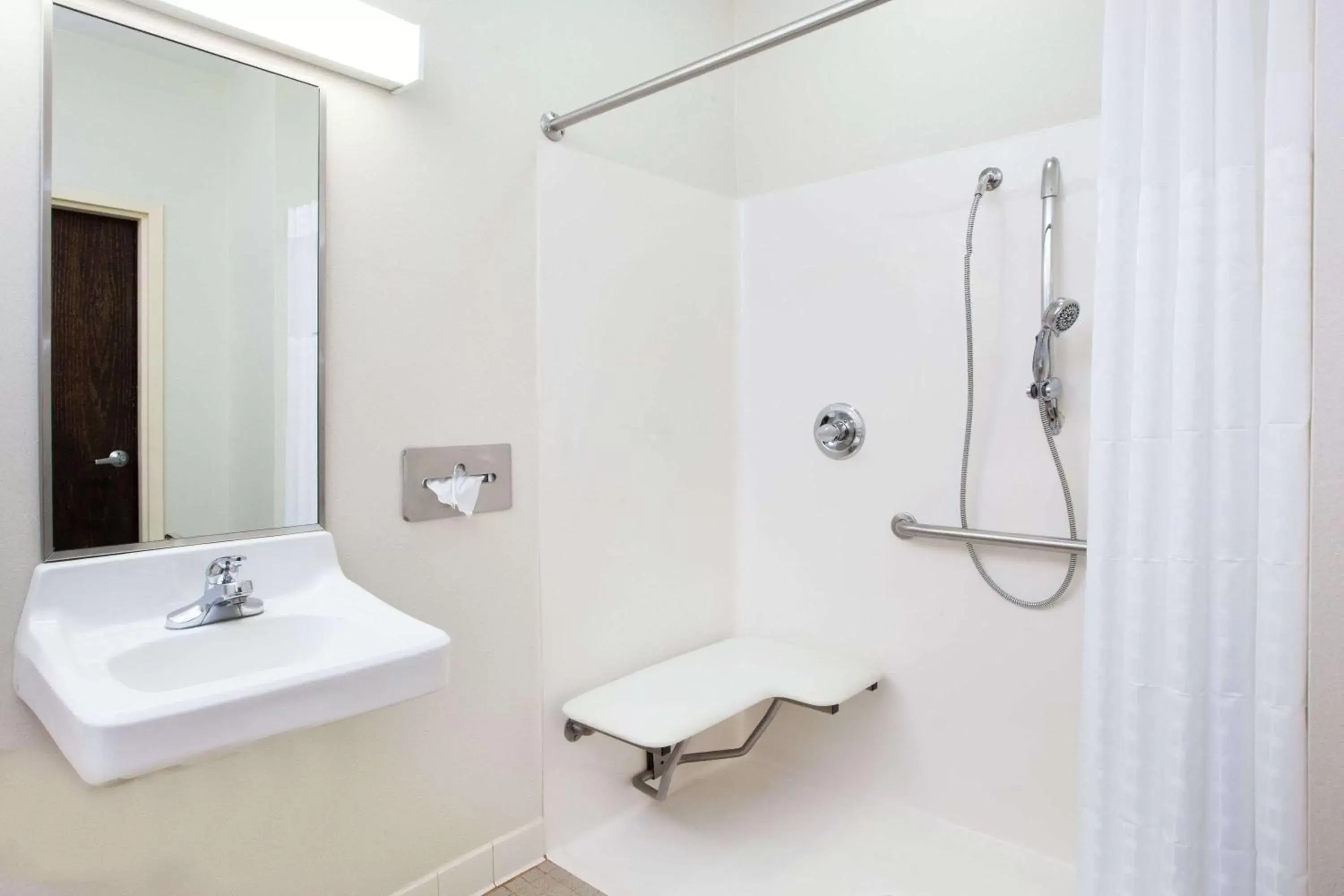 Bathroom in Days Inn by Wyndham Brewerton/ Syracuse near Oneida Lake