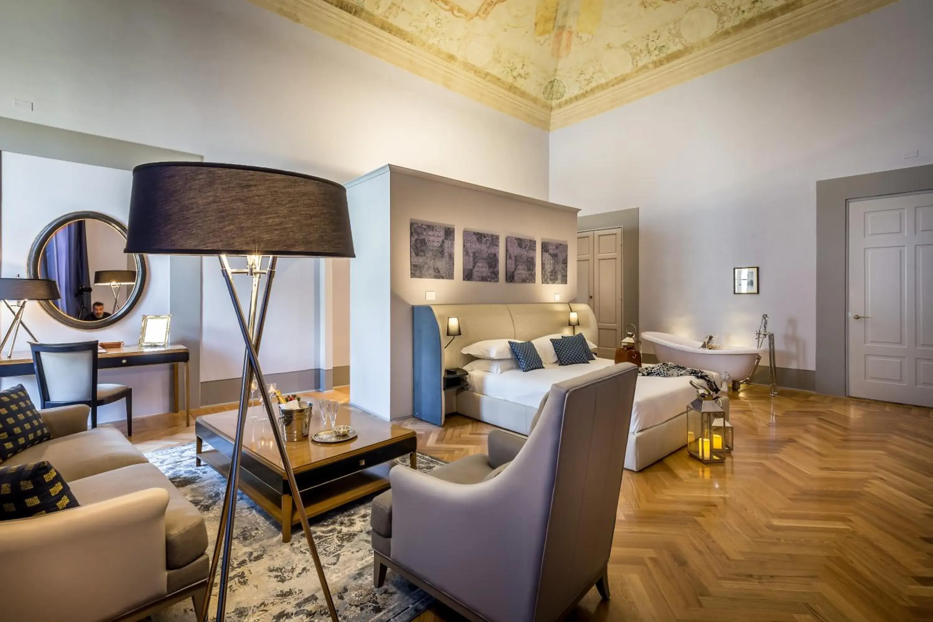Living room, Seating Area in Palazzo Ridolfi - Residenza d'Epoca