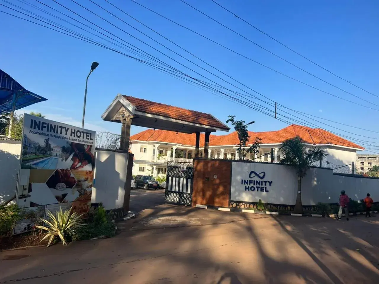 Facade/entrance, Property Logo/Sign in Infinity Hotel Kampala