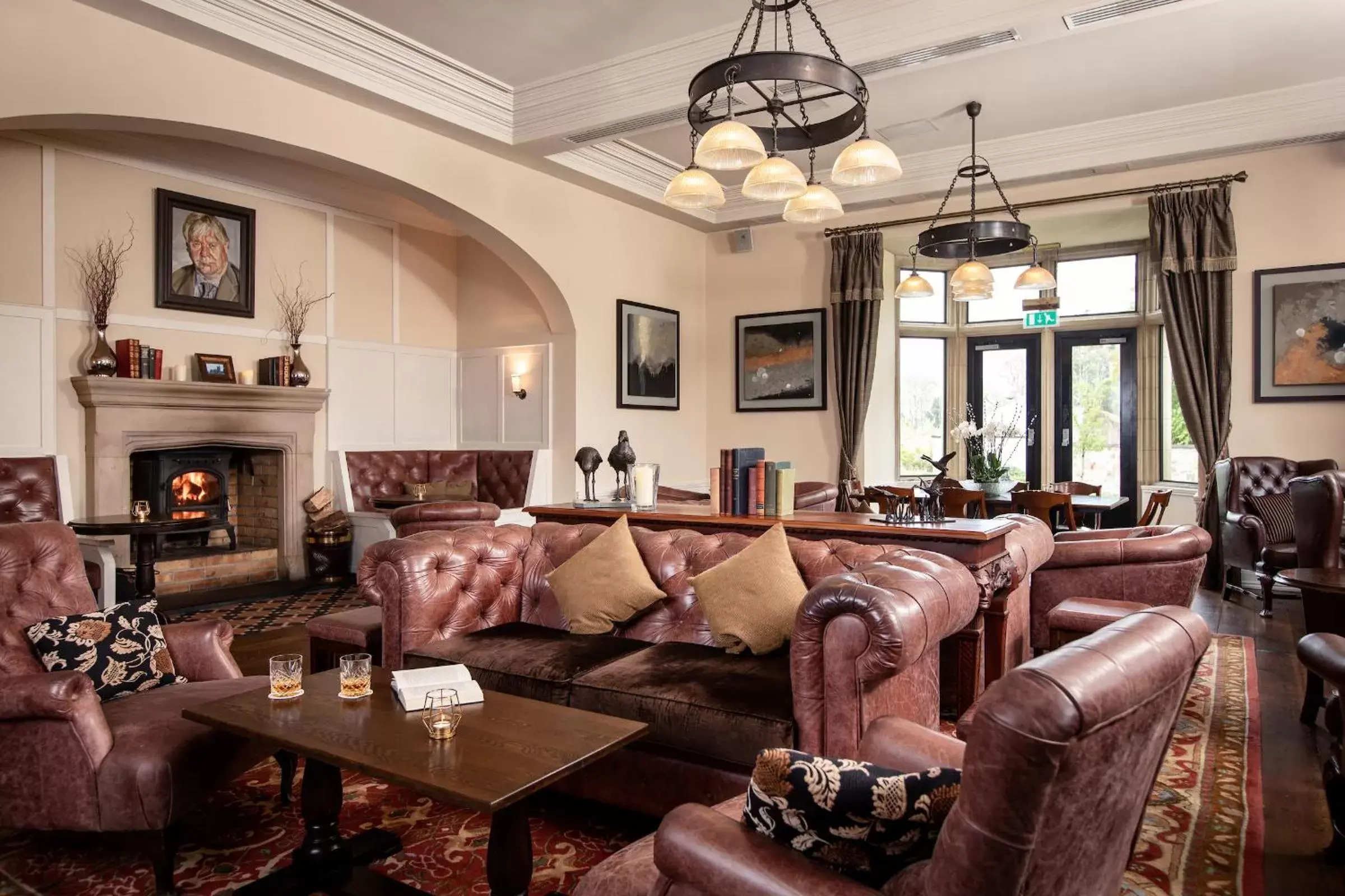 Lounge or bar, Seating Area in Lough Eske Castle