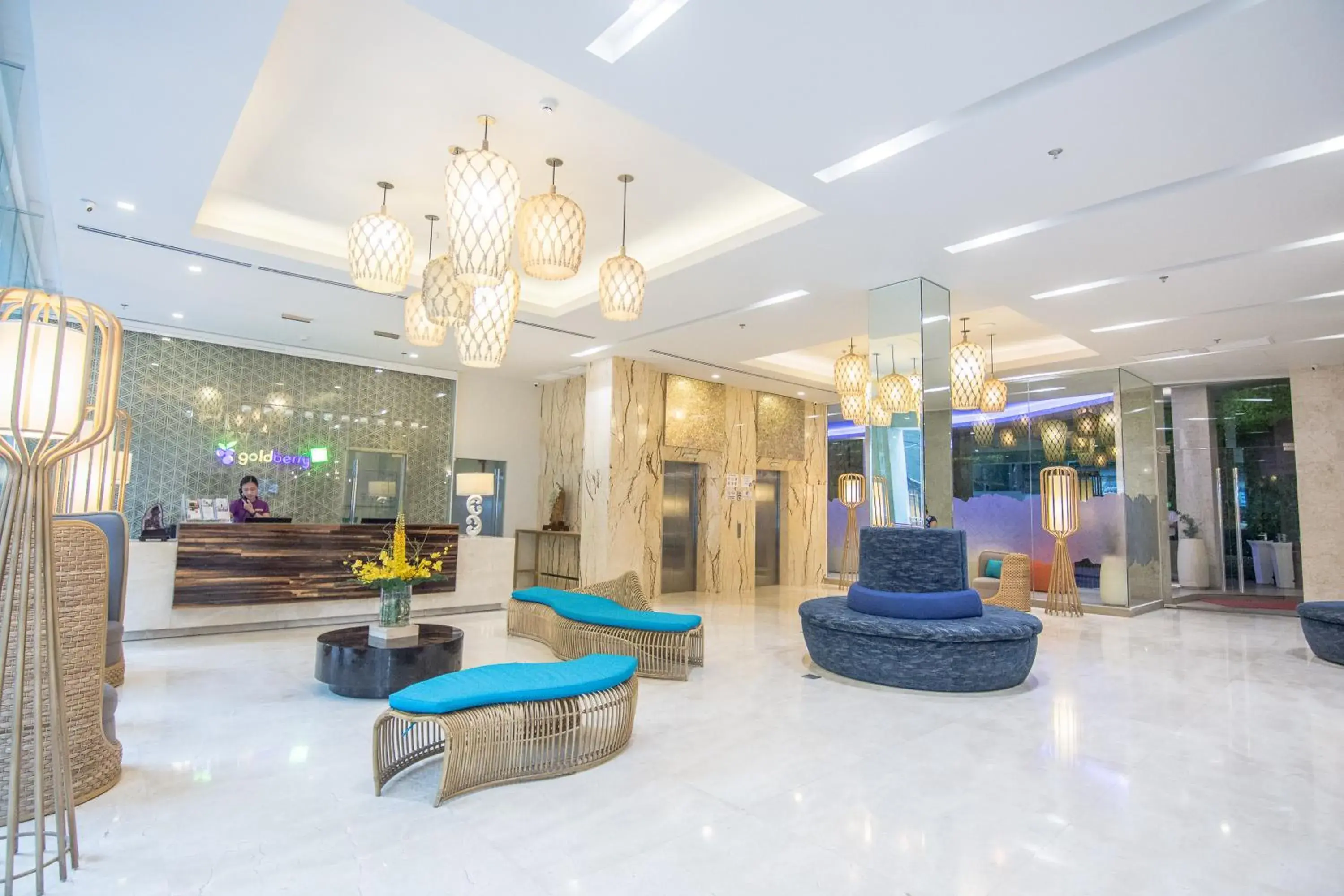 Lobby or reception, Lobby/Reception in Goldberry Lite Hotel