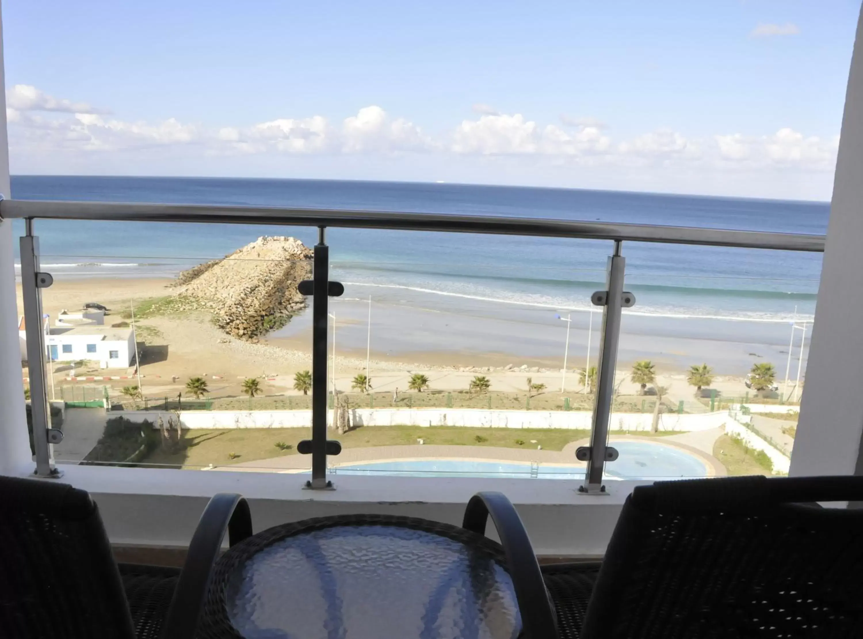 Balcony/Terrace, Sea View in Grand Mogador Sea View & Spa