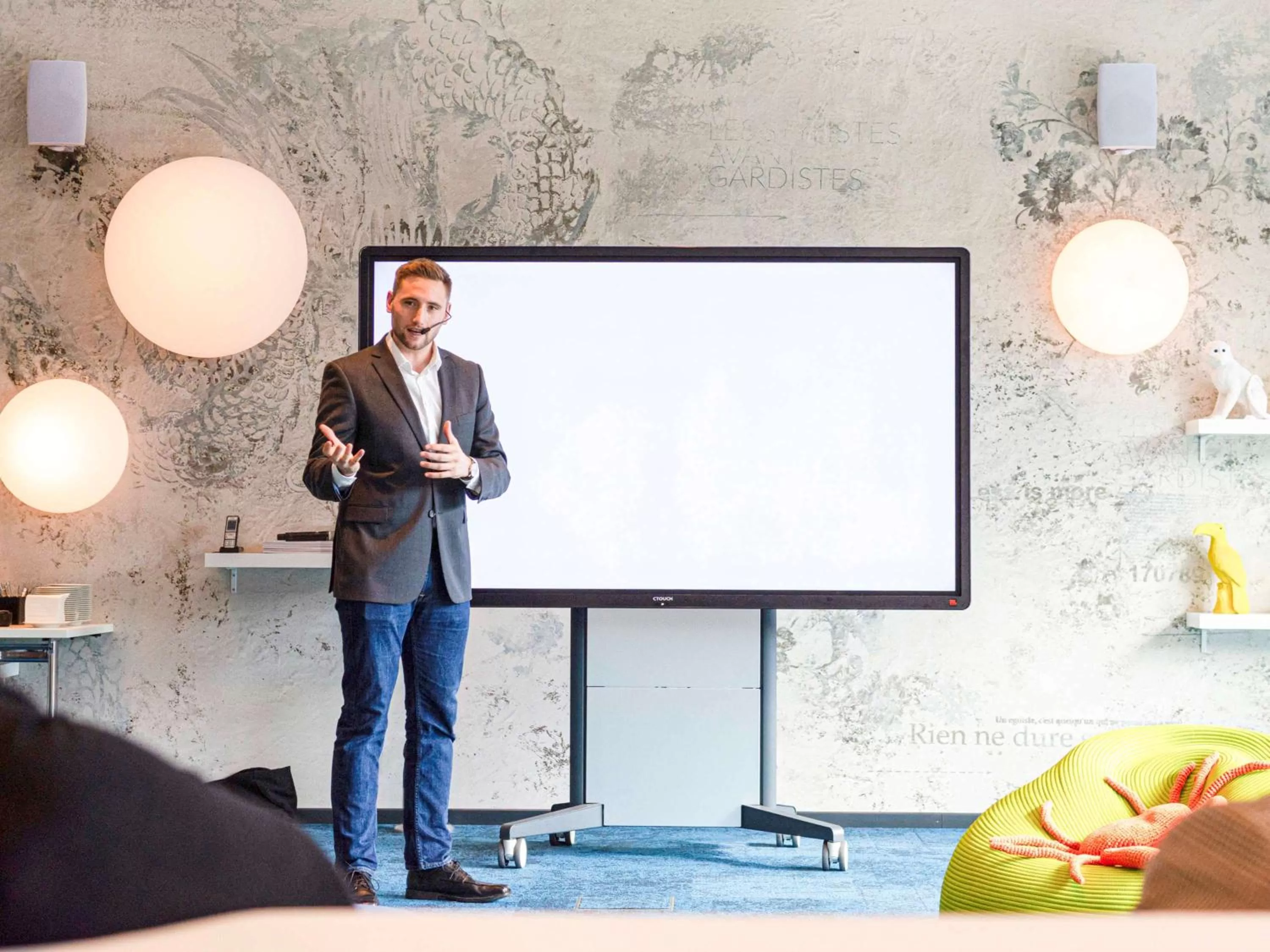 On site in Novotel Wien Hauptbahnhof