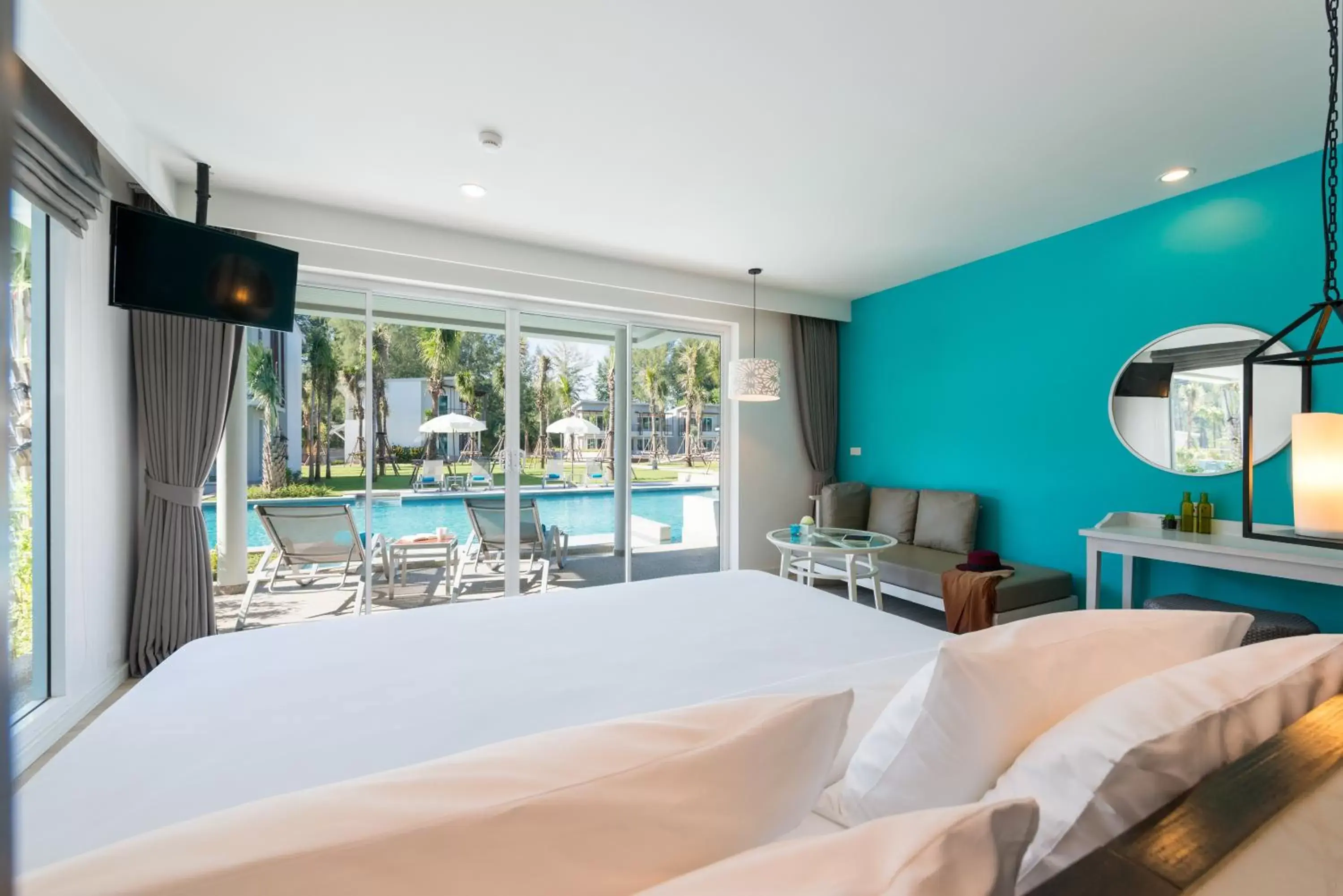 View (from property/room), Bed in The Waters Khao Lak by Katathani - SHA Extra Plus View (from property/room), Bed in The Waters Khao Lak by Katathani - SHA Extra Plus