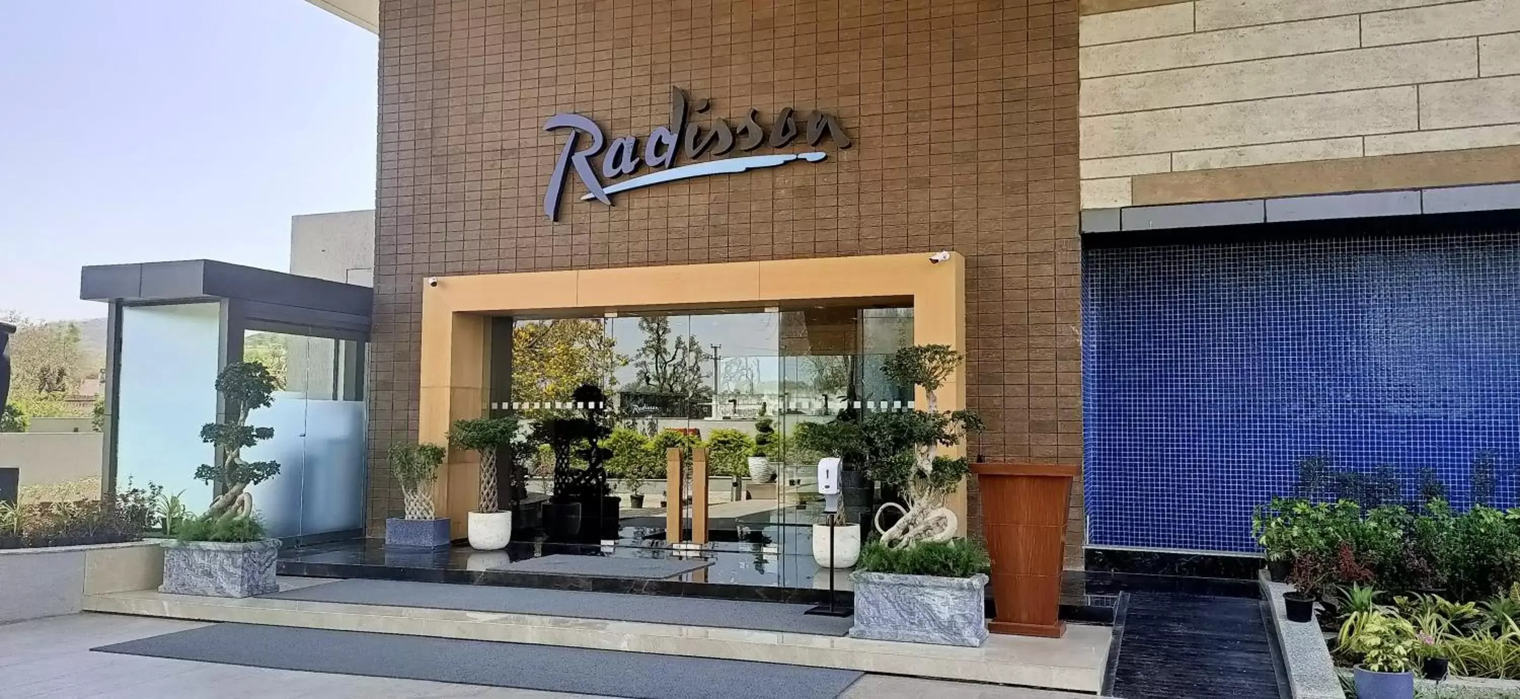 Property building in Radisson Hotel Nathdwara