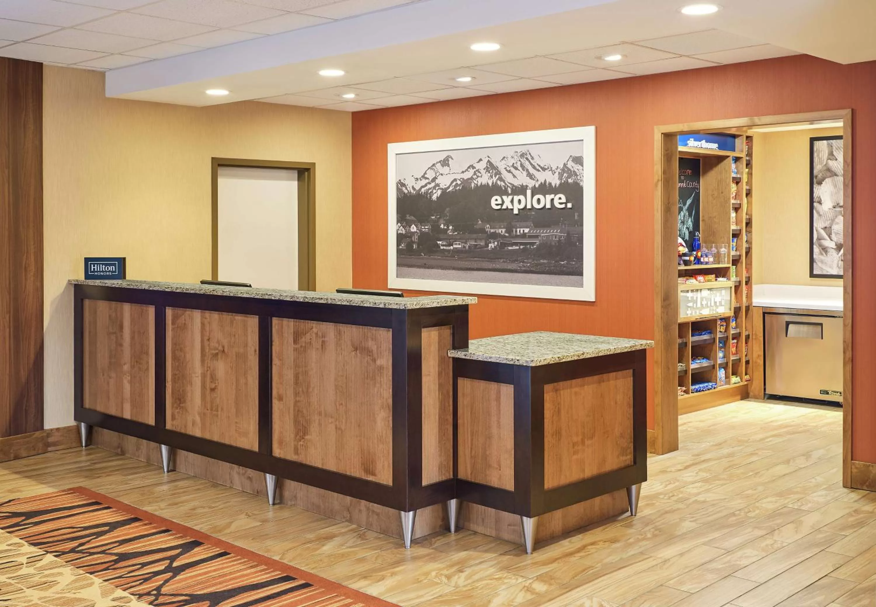 Lobby or reception in Hampton Inn & Suites Silverthorne