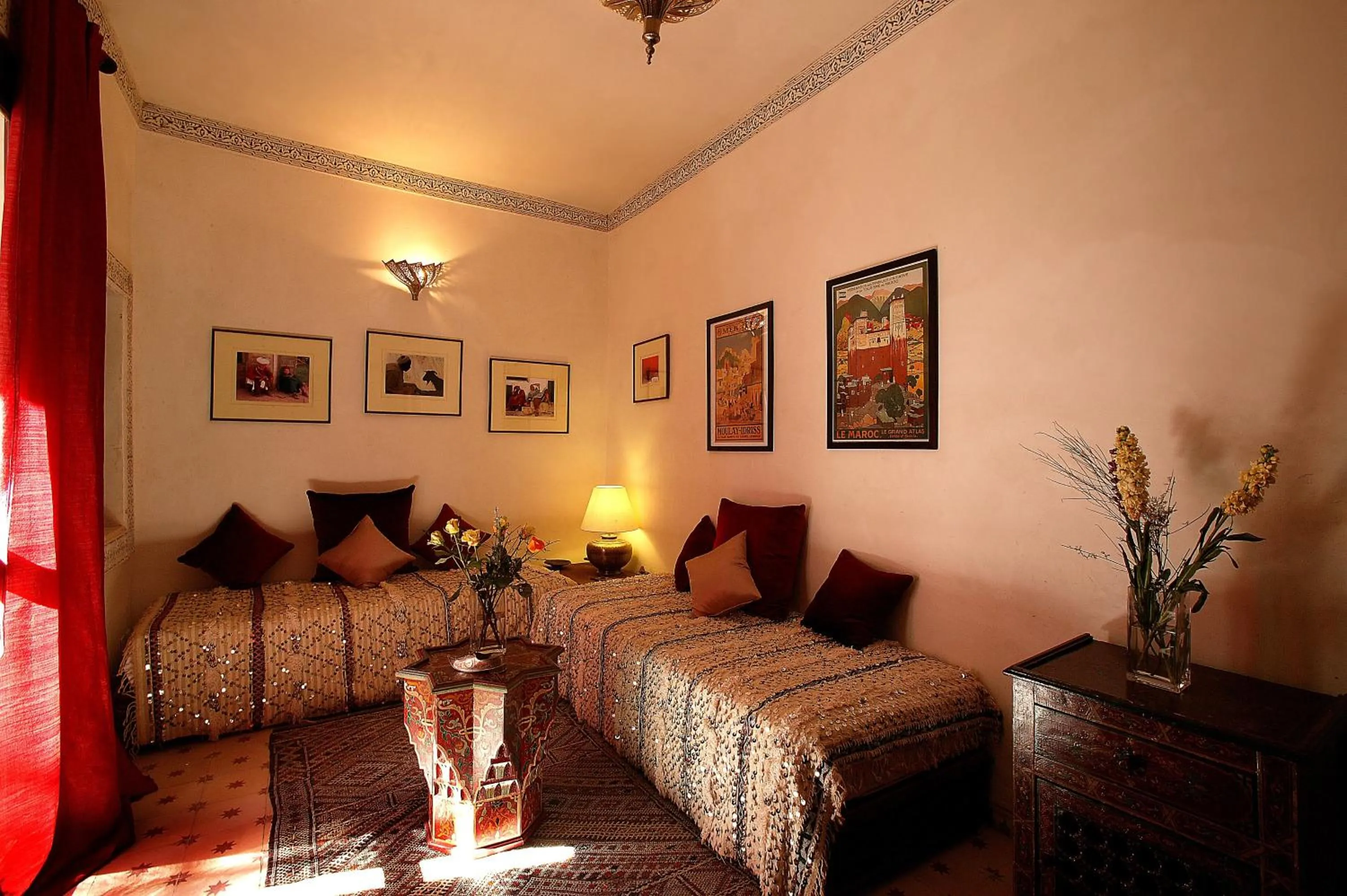 Bedroom in Riad Aladdin - FERME