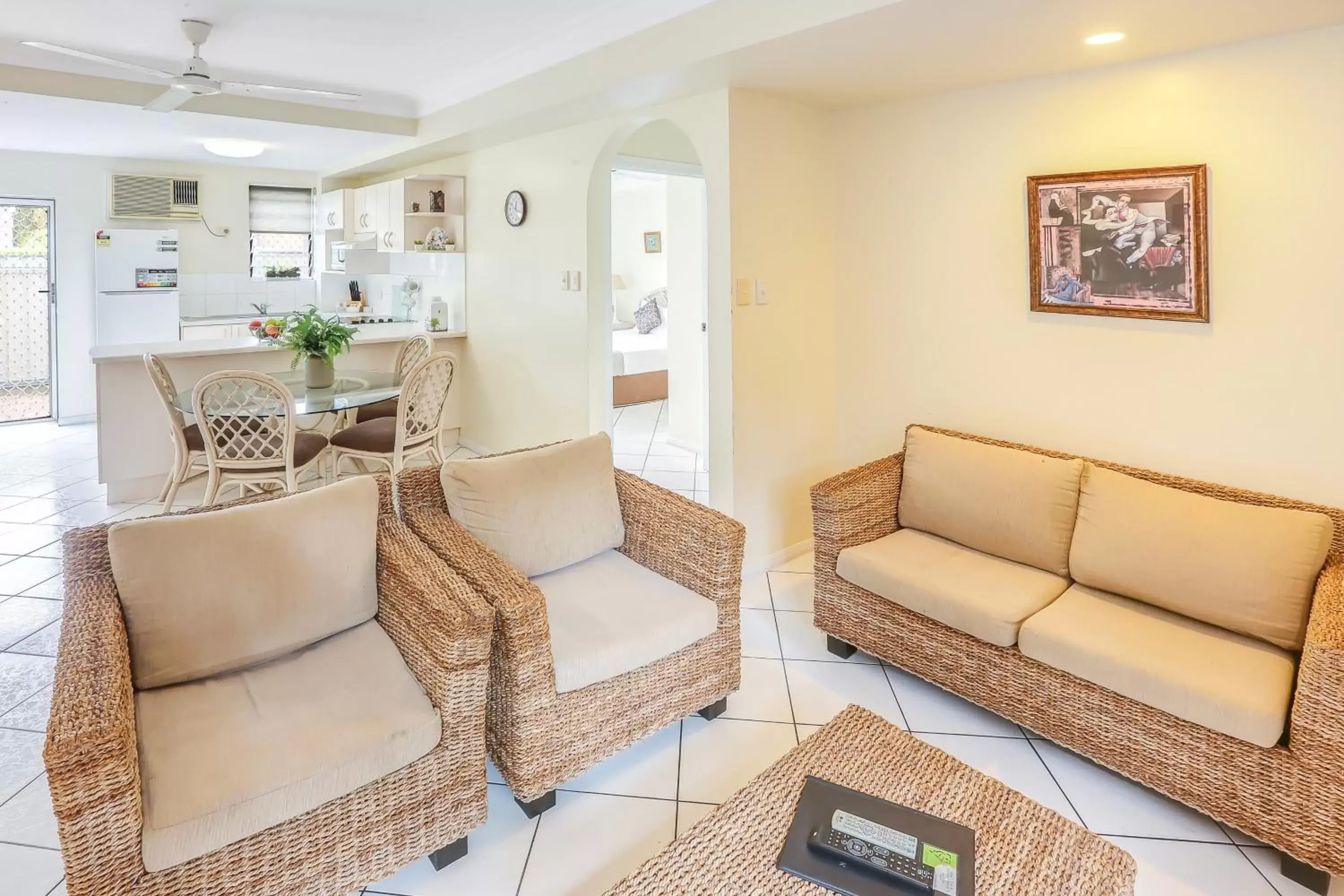 Seating Area in Koala Court Holiday Apartments