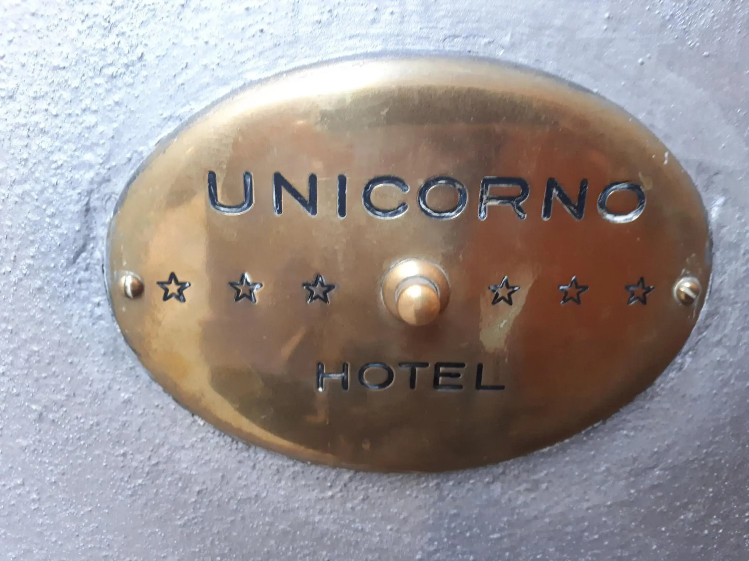 Property building, Property Logo/Sign in Hotel Unicorno