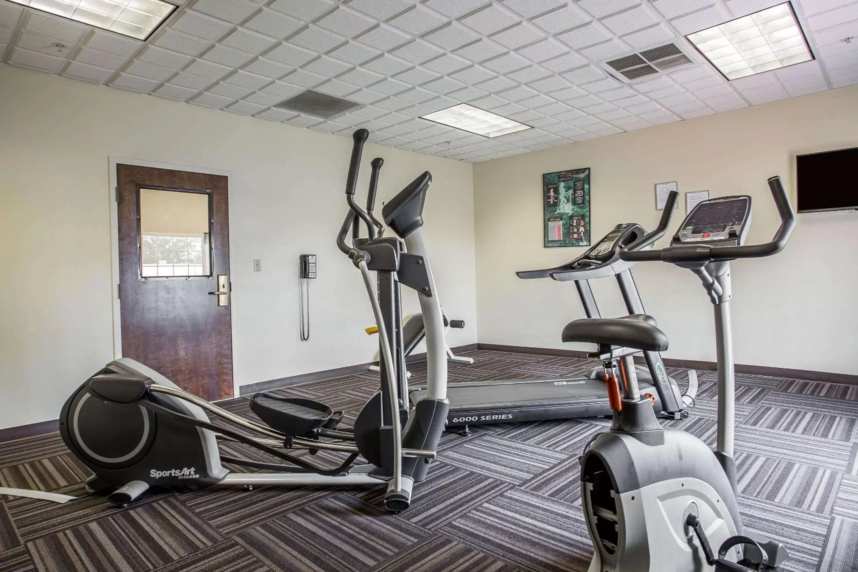 Fitness centre/facilities in Comfort Inn & Suites FtJackson Maingate