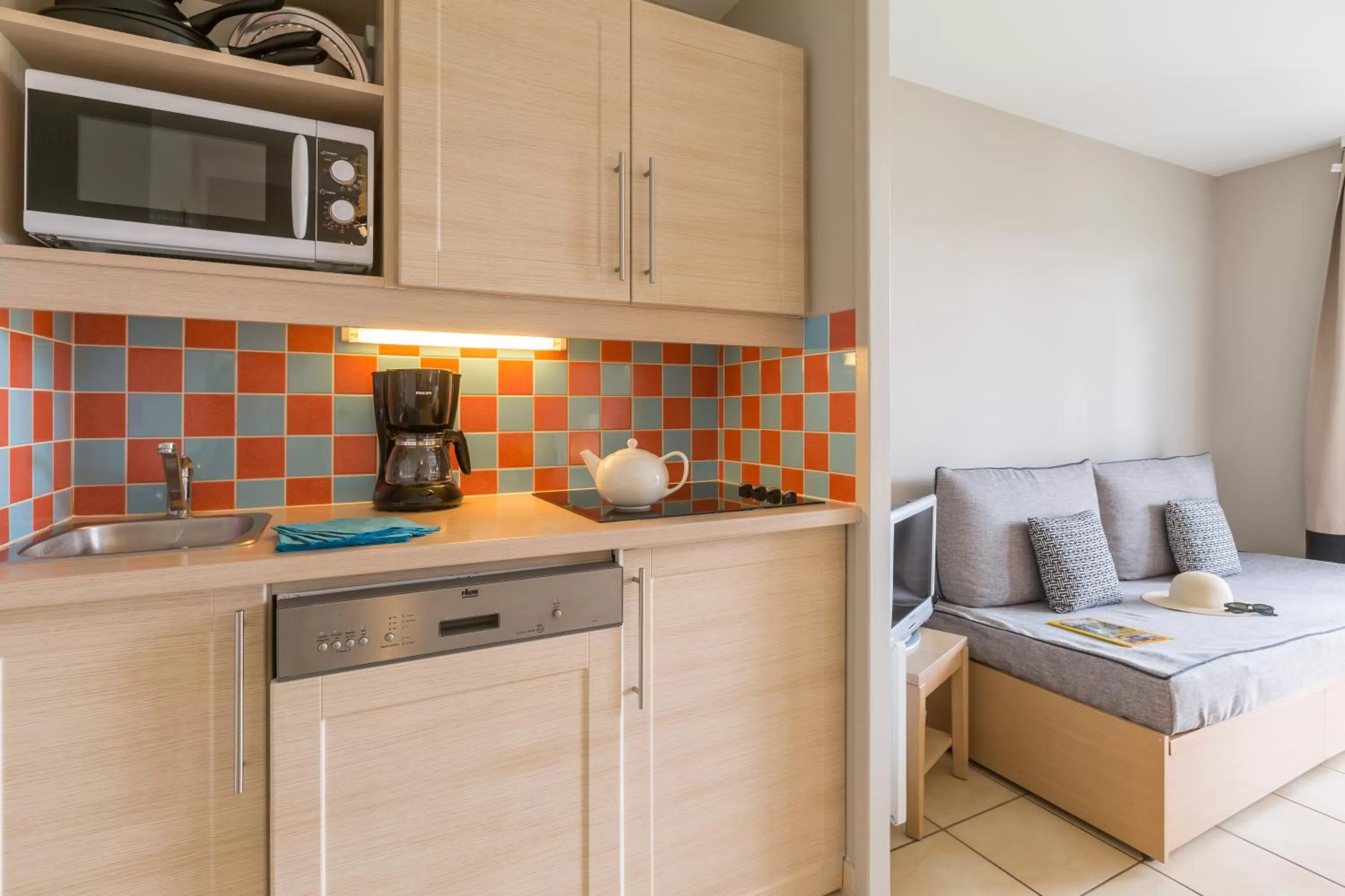 Bed in Résidence Pierre & Vacances le Green Beach