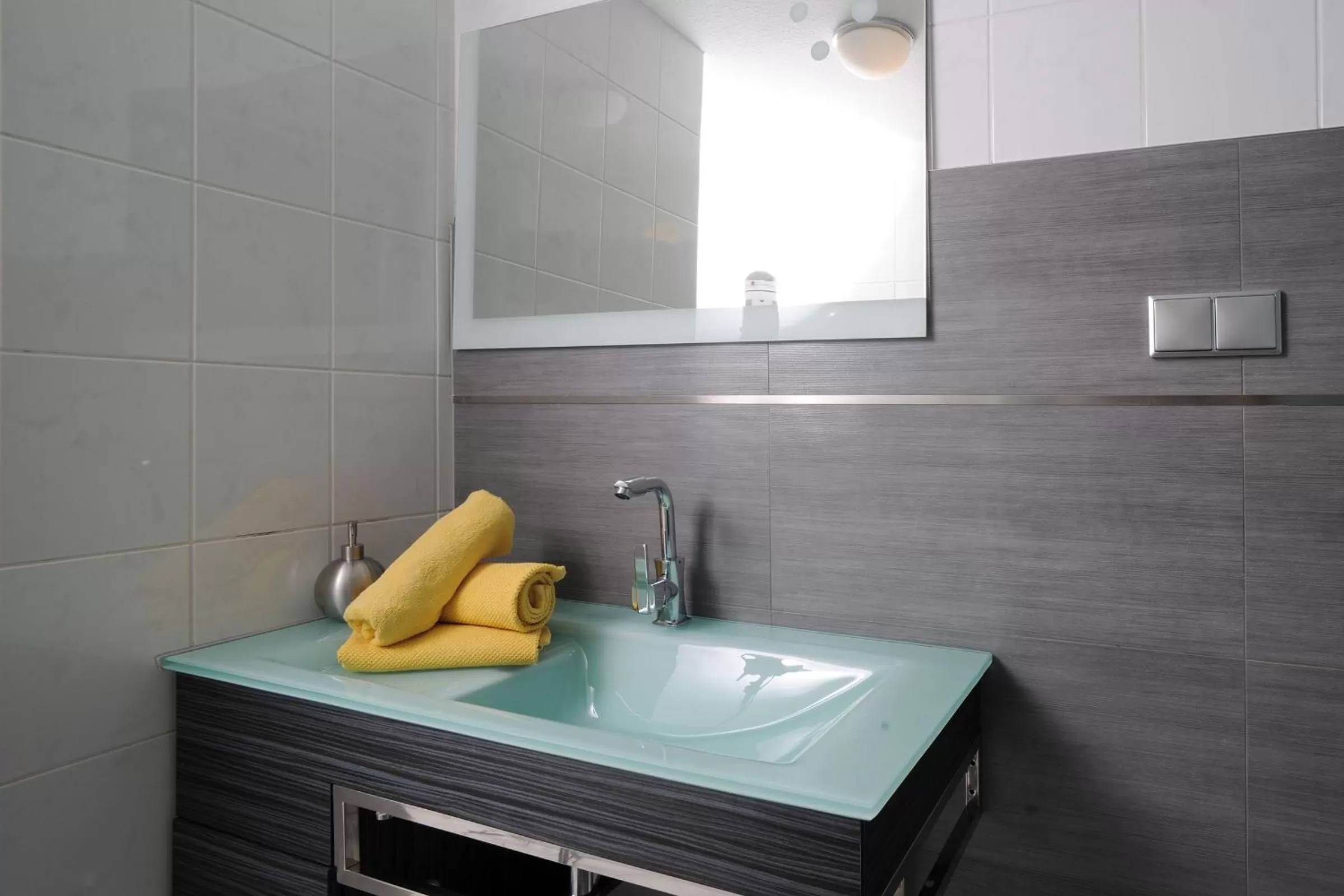 Bathroom in Designpension Idyll Nr2 Hotel Garni