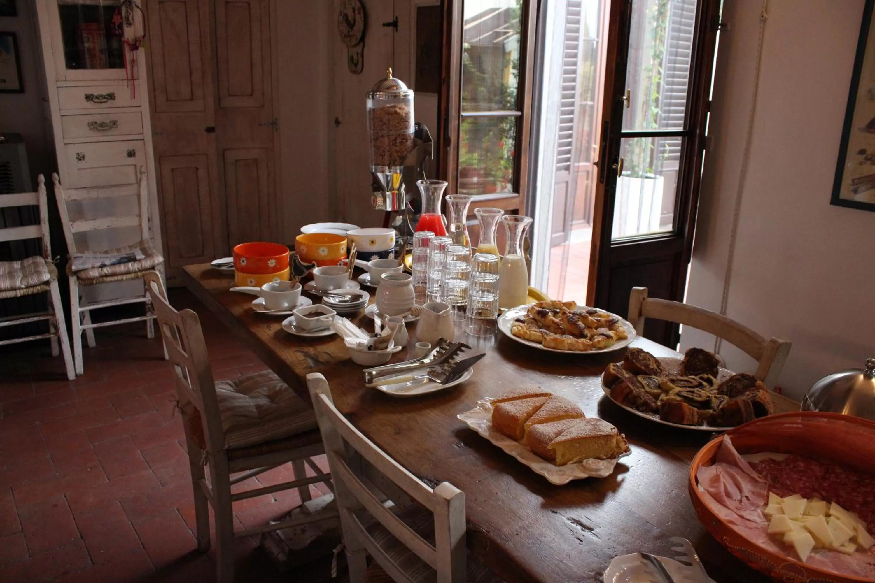 Food in Le Terrazze Del Chianti b&b Residenza d'Epoca e di Charme