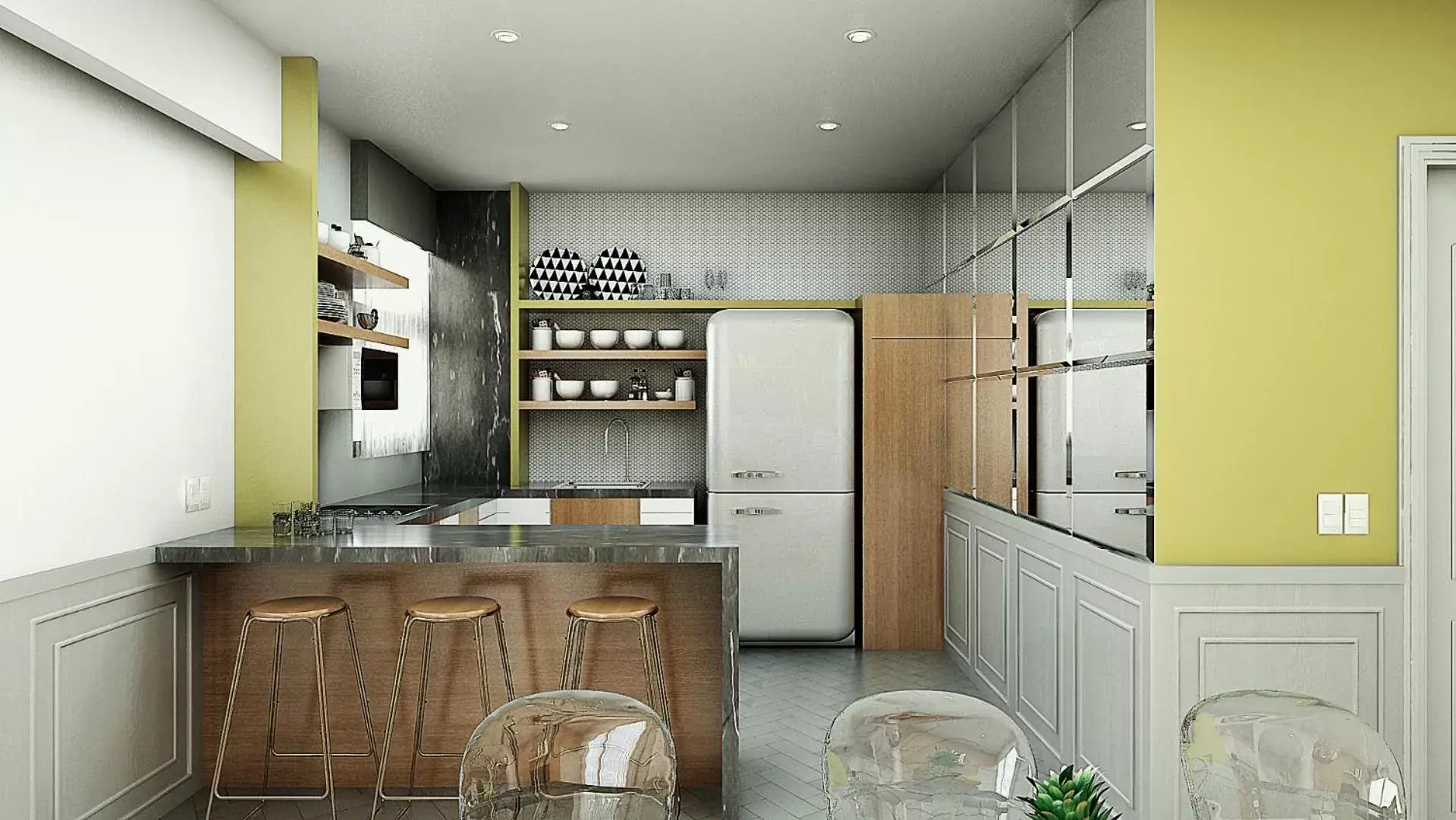 Kitchen or kitchenette, Kitchen/Kitchenette in Singular Joy Downtown Residences