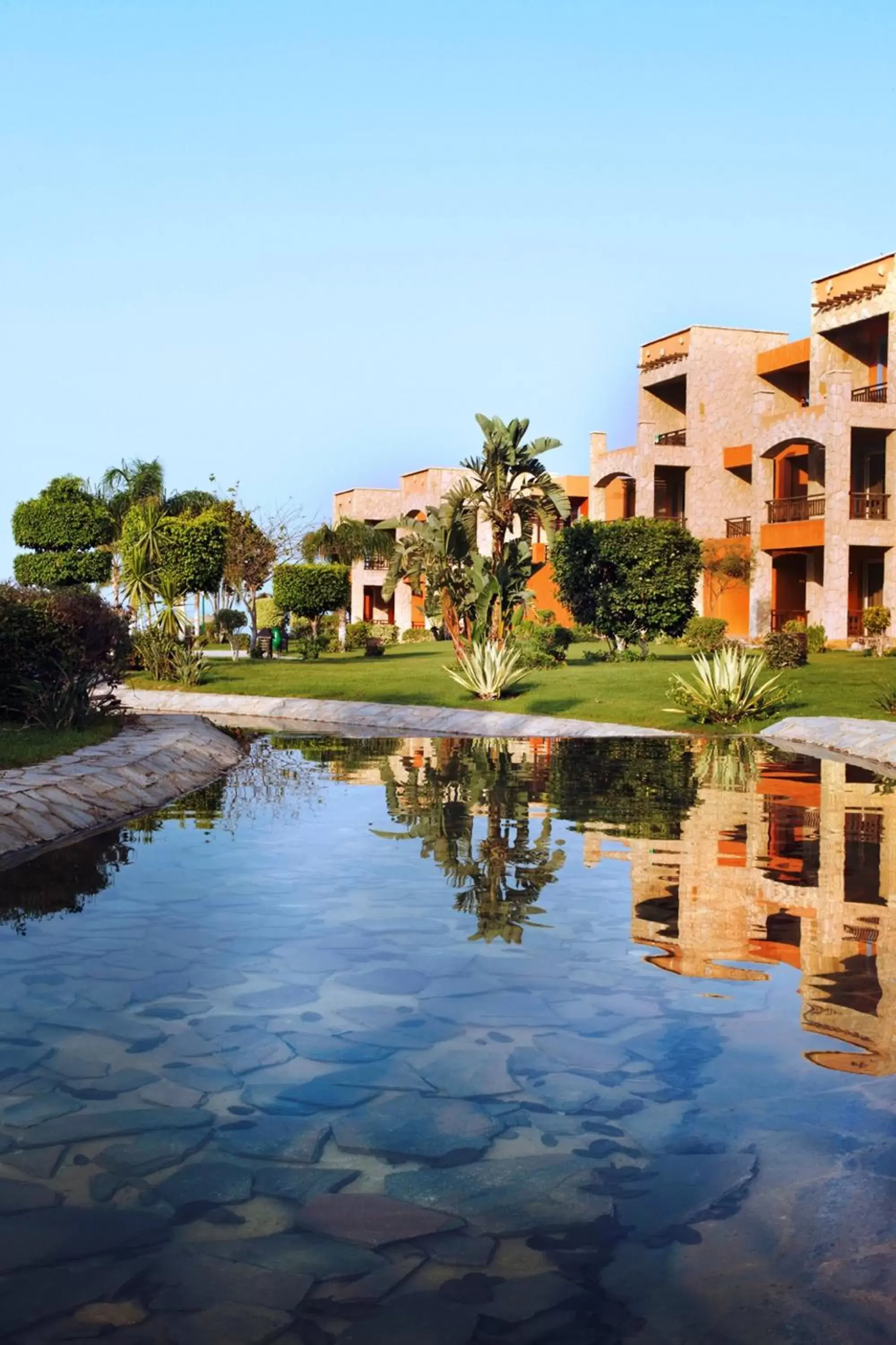 Bird's eye view in Mövenpick Resort El Sokhna Bird's eye view in Mövenpick Resort El Sokhna