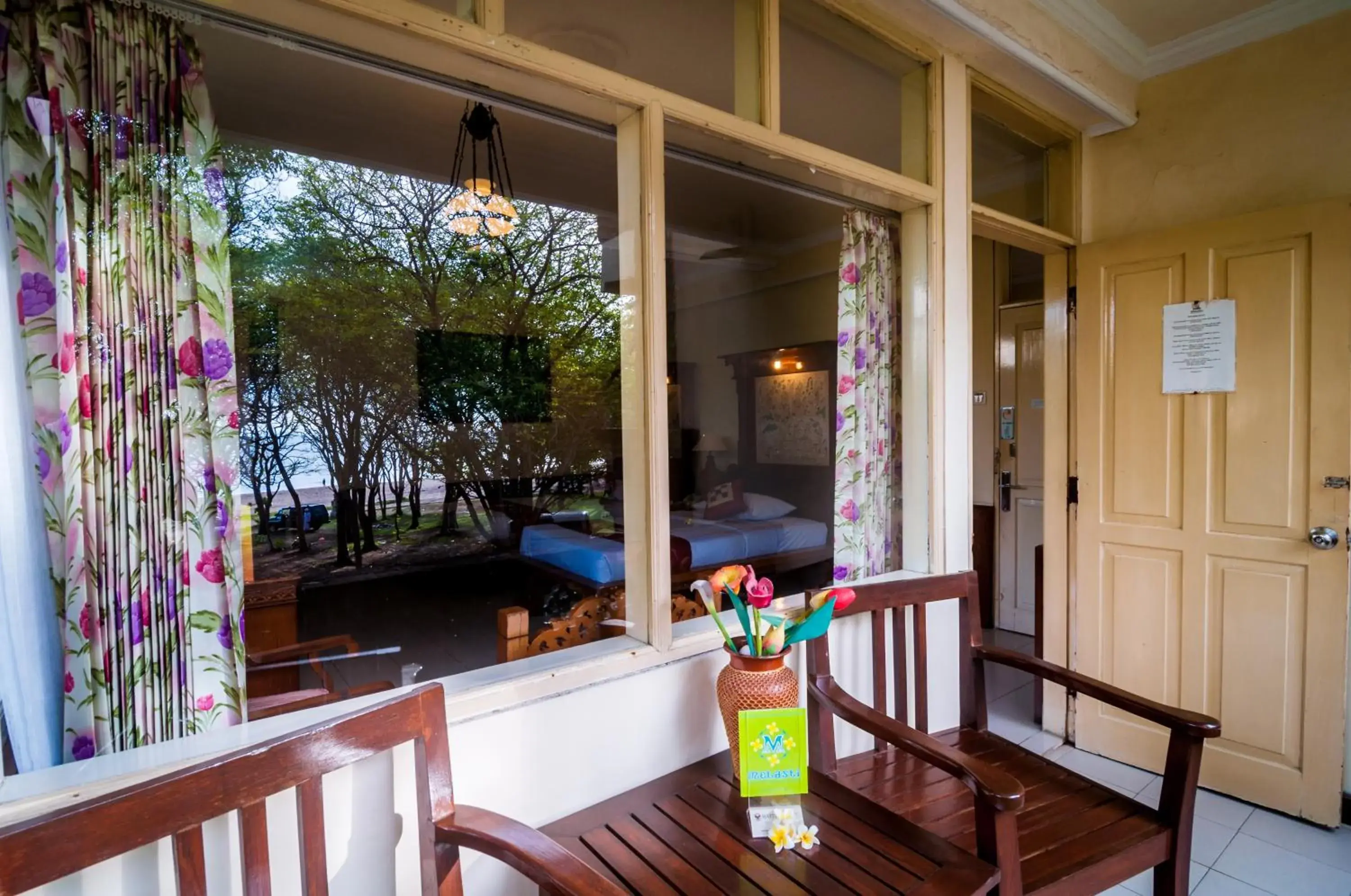 Patio in Melasti Kuta Bungalows & Spa