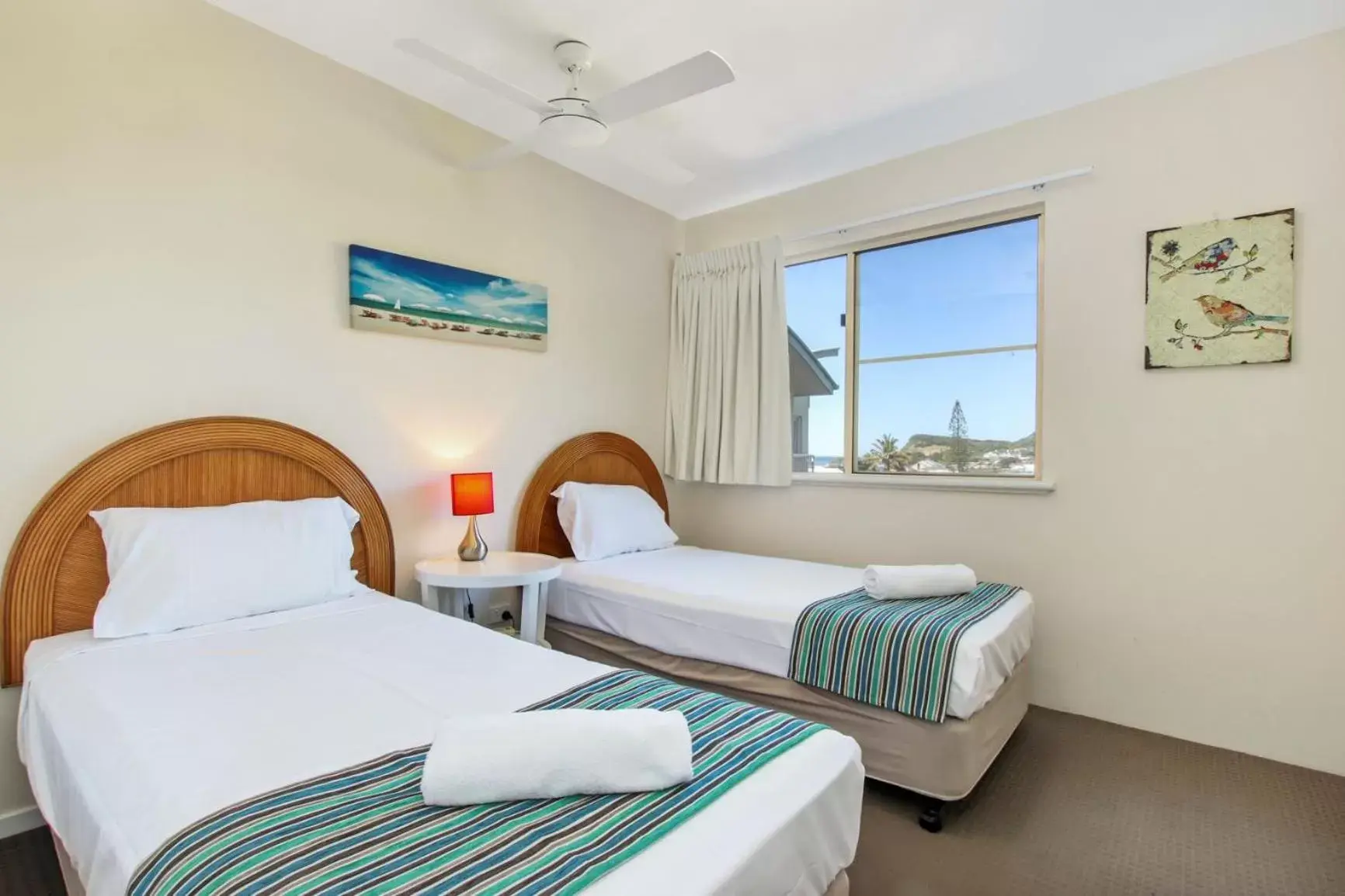 Bed in Lennox Beach Resort