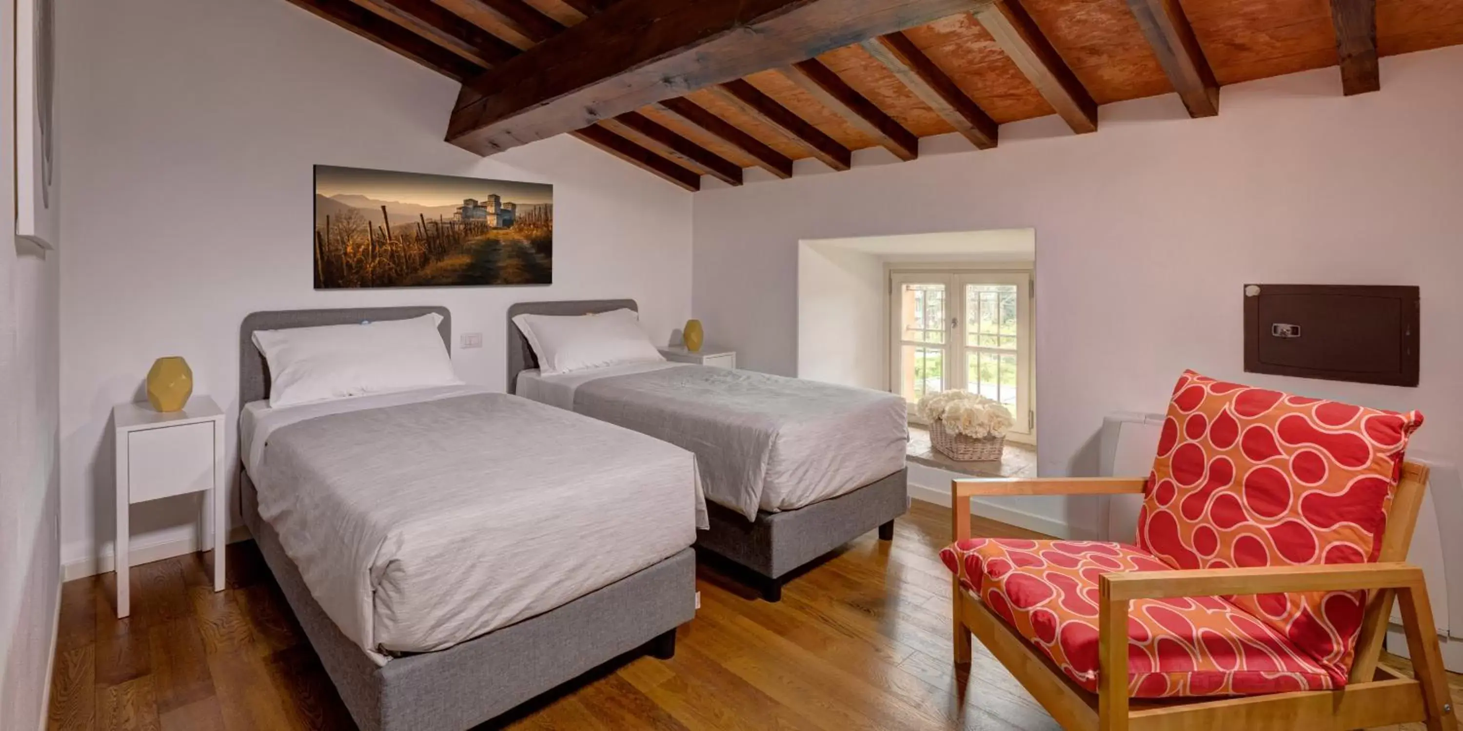 Bedroom, Bed in Hotel Cortaccia Sanvitale