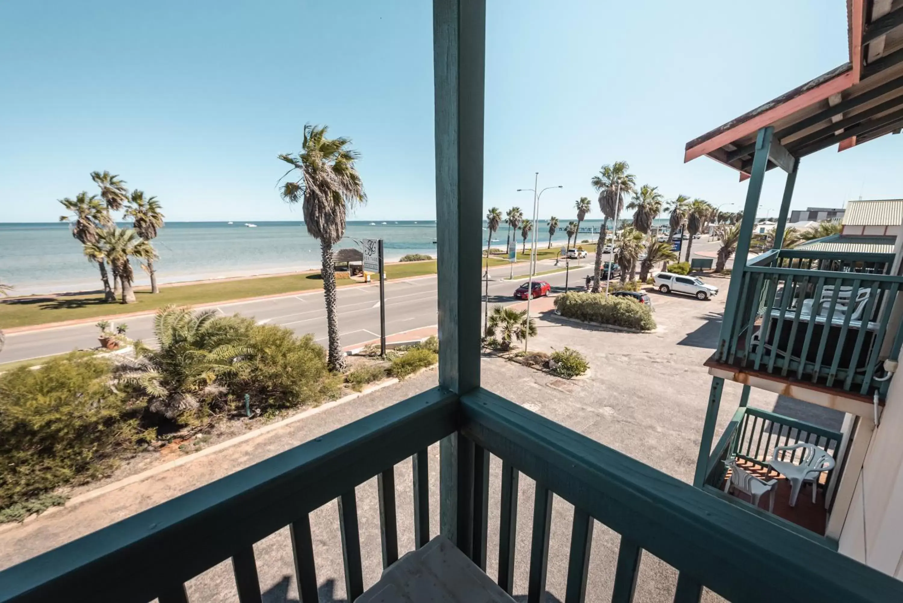 Balcony/Terrace in Heritage Resort Shark Bay