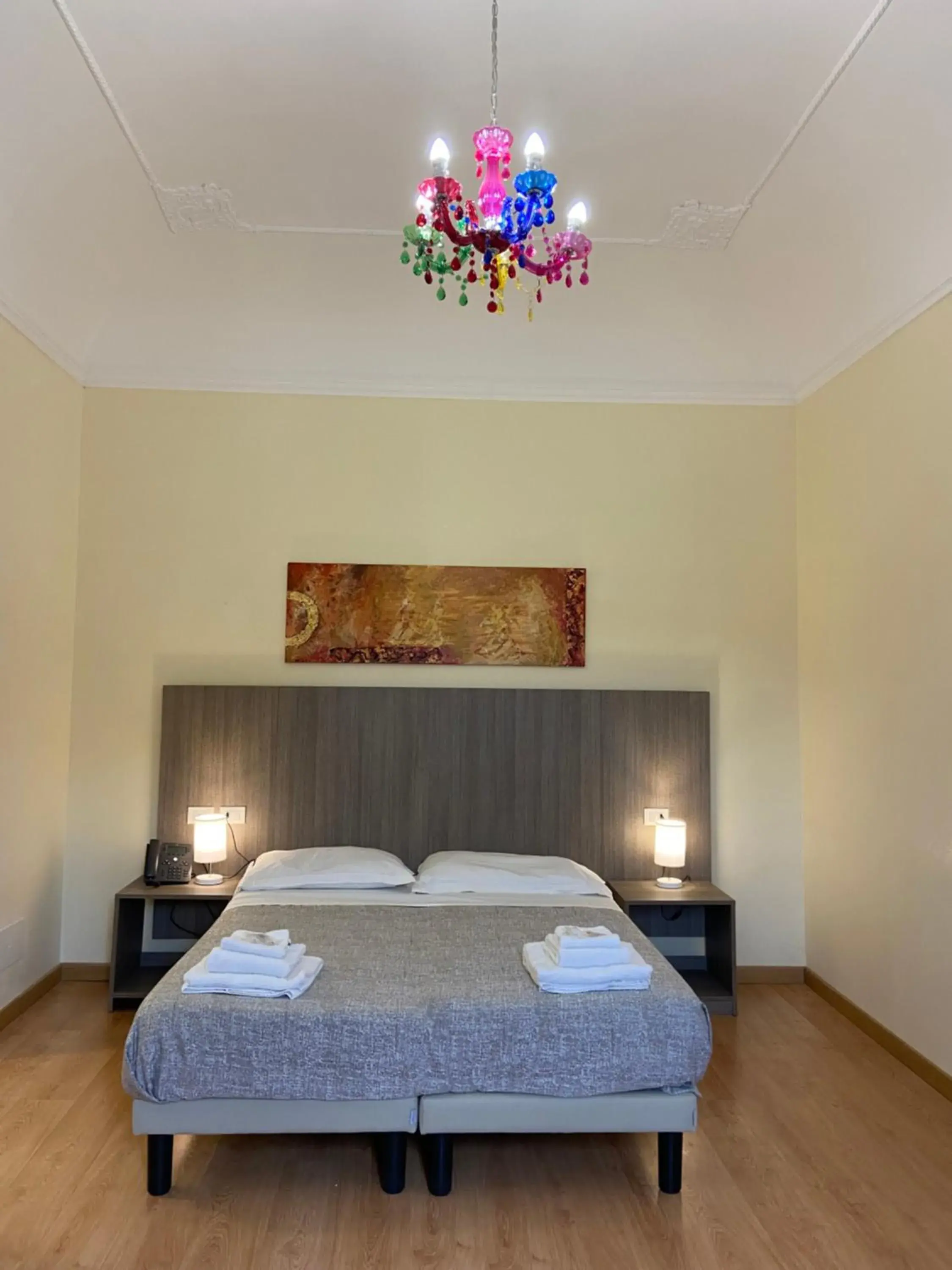 Bed in 55 Aira Hotel Bed in 55 Aira Hotel