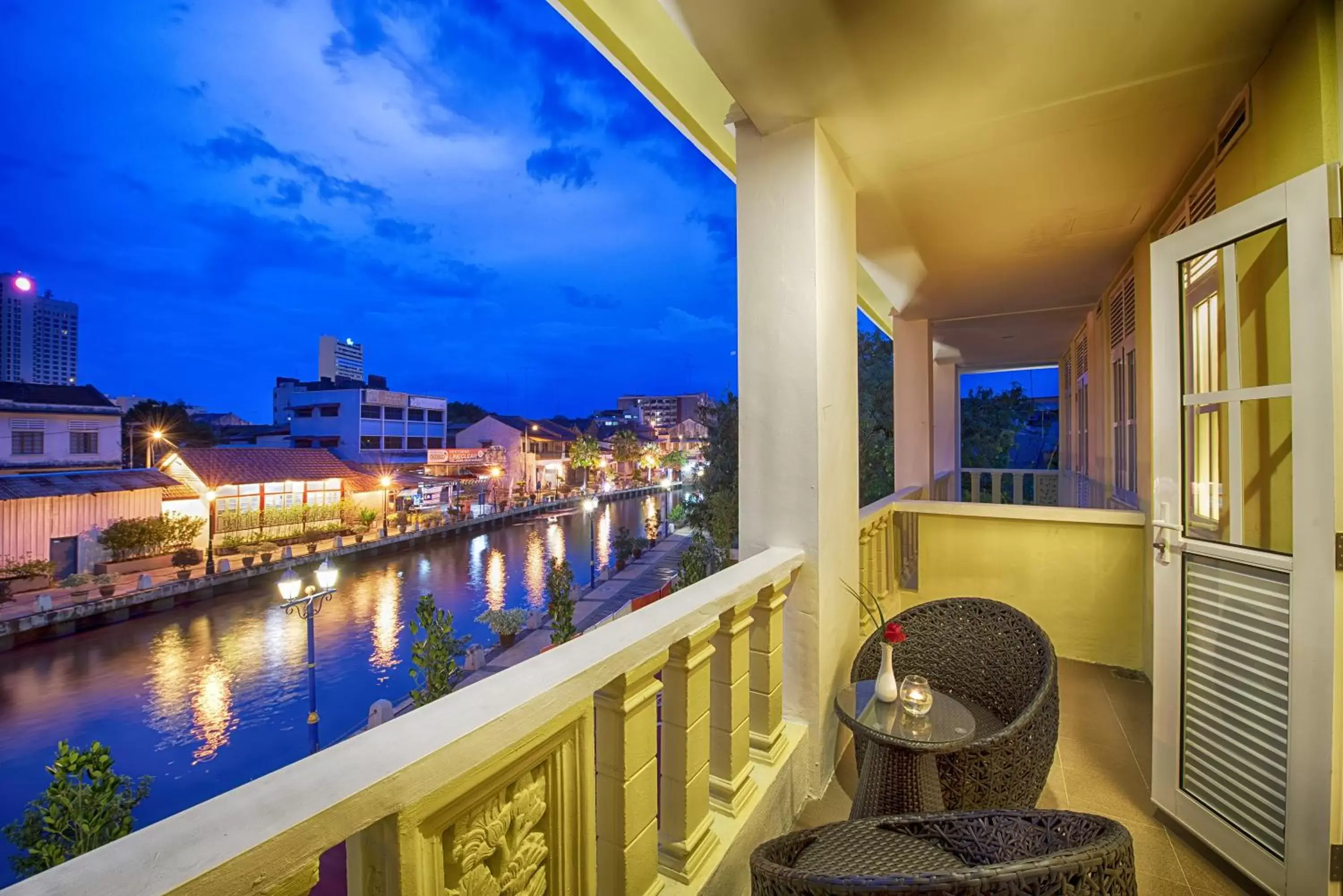 Night, Balcony/Terrace in RC Hotel Melaka