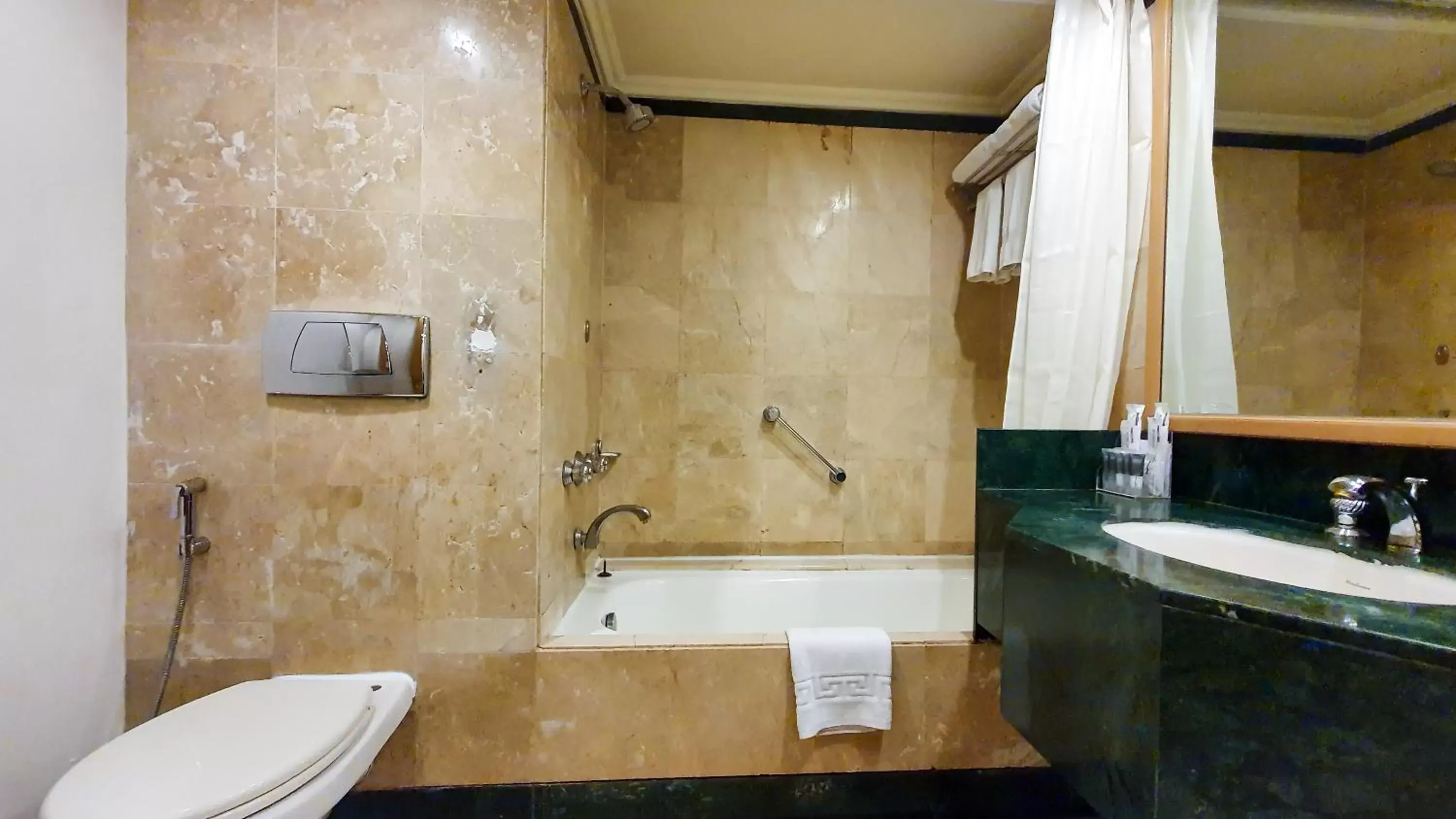 Bathroom in The Orchid Hotel Mumbai Vile Parle Bathroom in The Orchid Hotel Mumbai Vile Parle