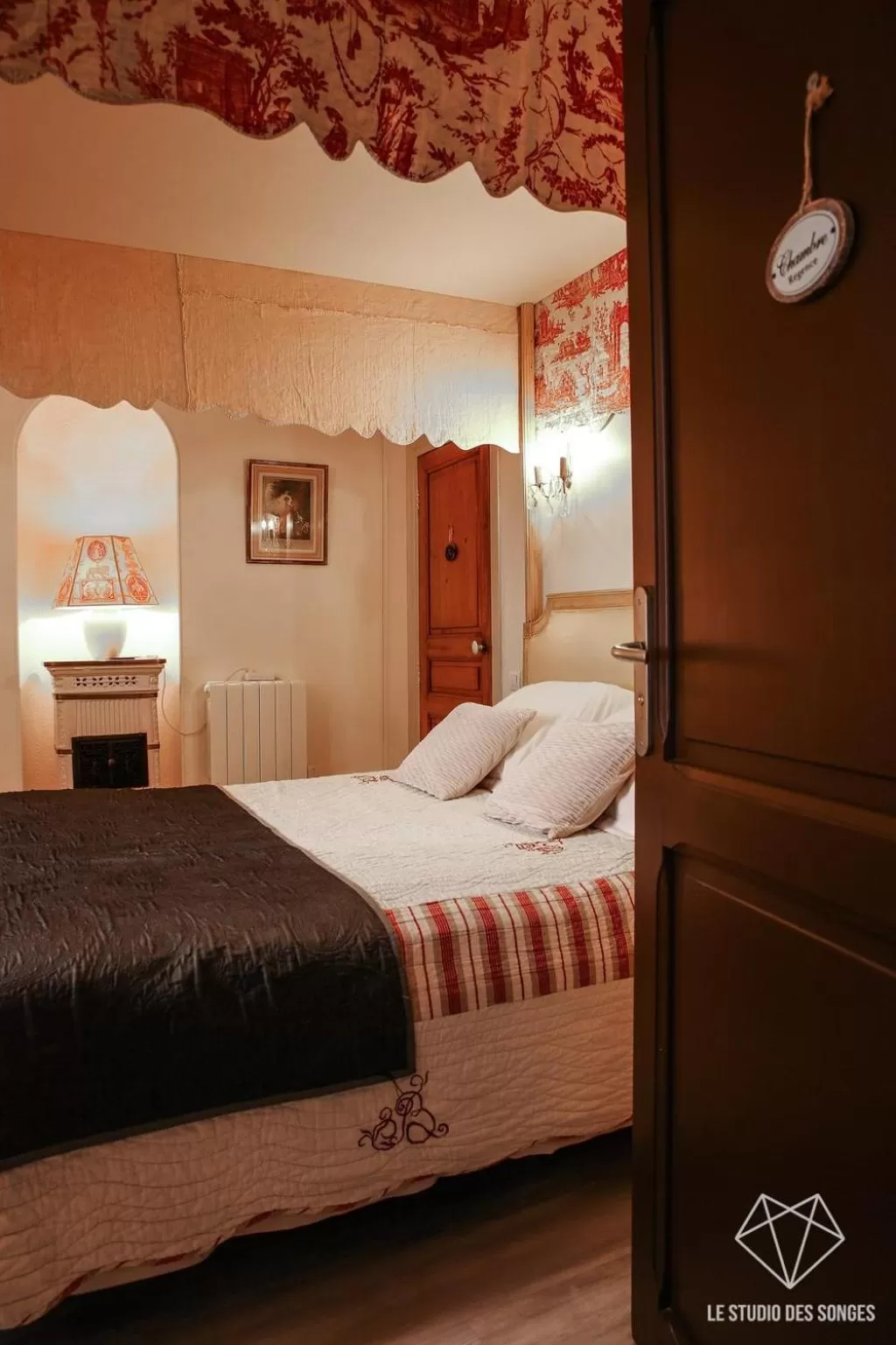 Bed in Chambre d'hôtes Le Petit Tertre