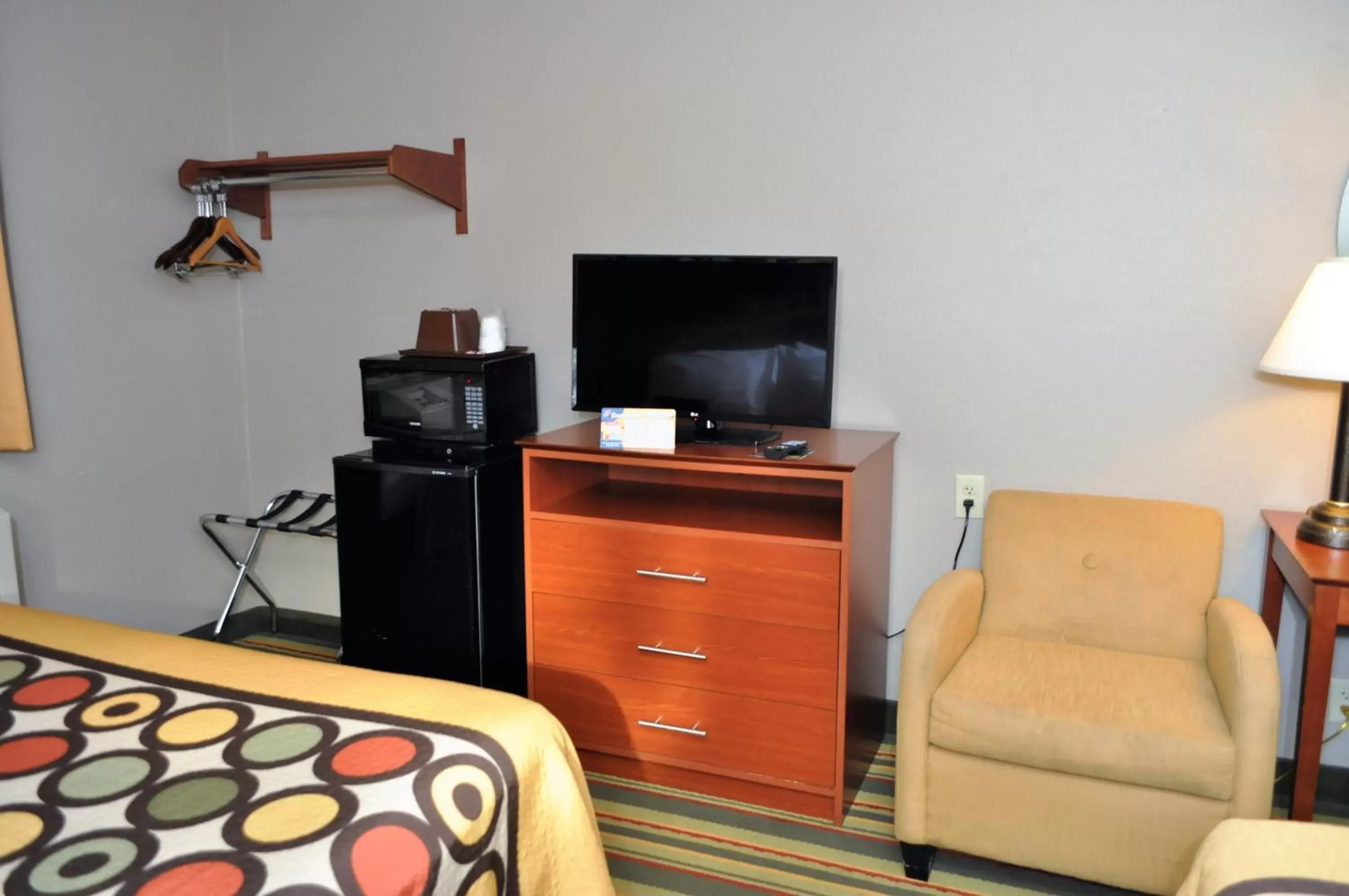 TV/Entertainment Center in Super 8 by Wyndham Clearfield
