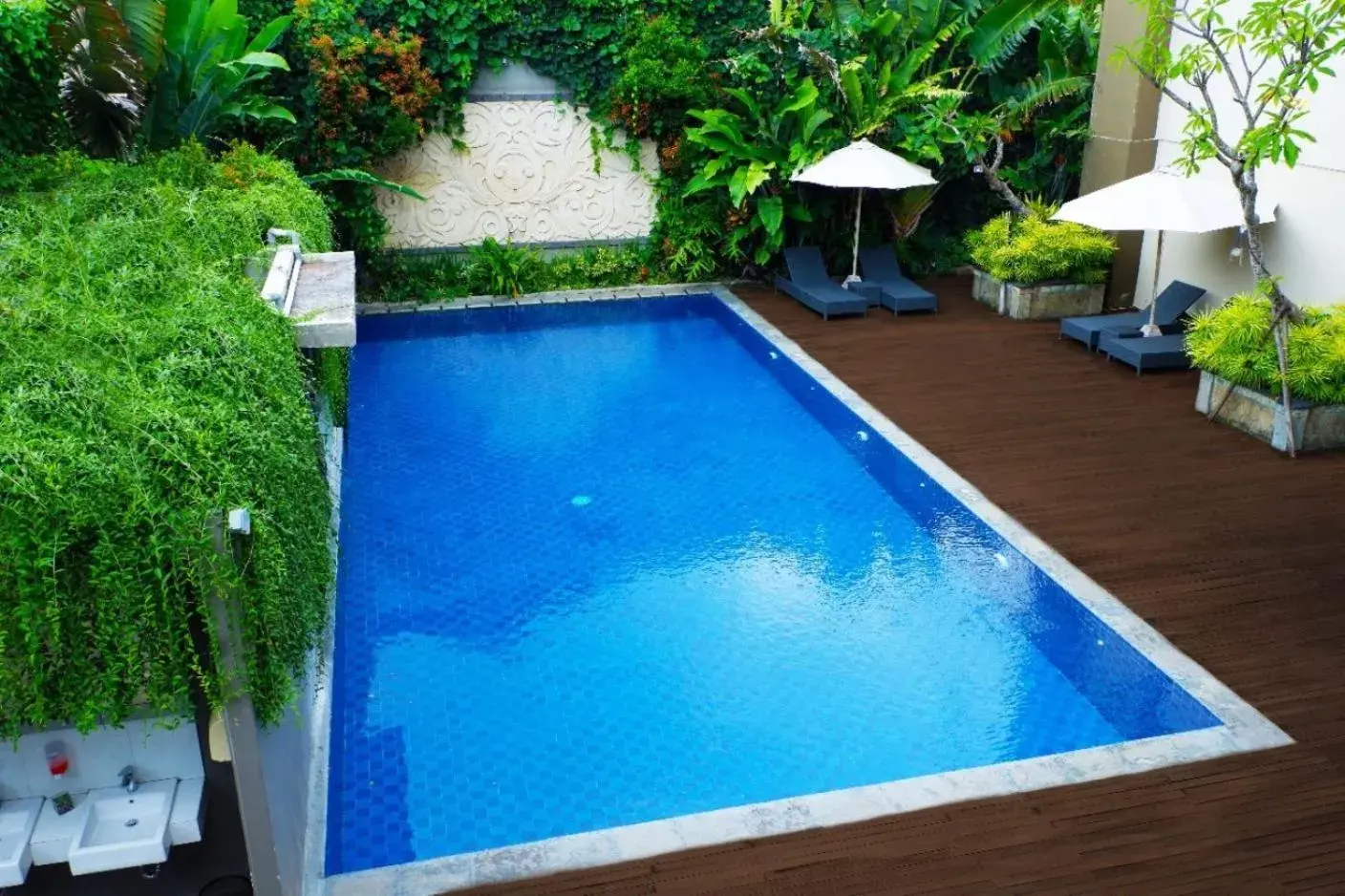 Swimming Pool in The Vasini Hotel