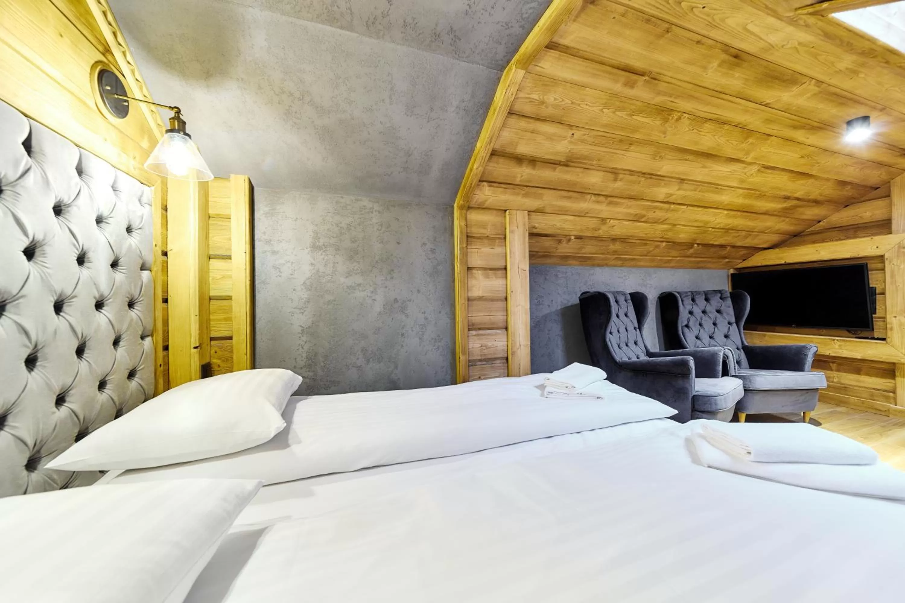 Bedroom, Bed in Aparthotel Giewont