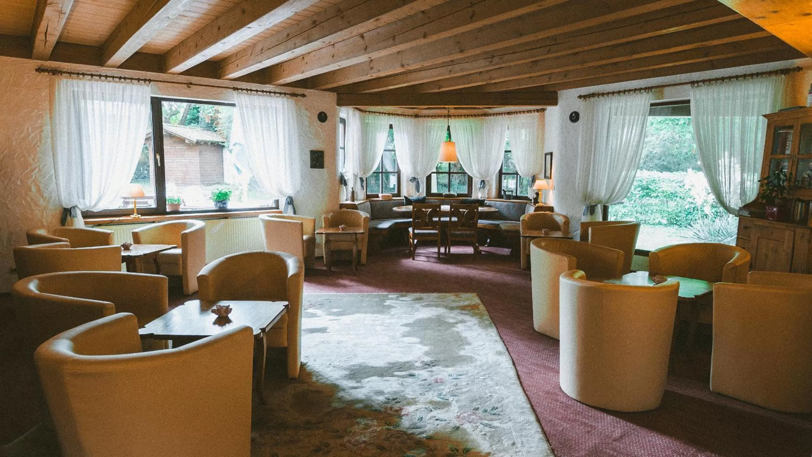 Lobby or reception in Hotel Büchner Garni