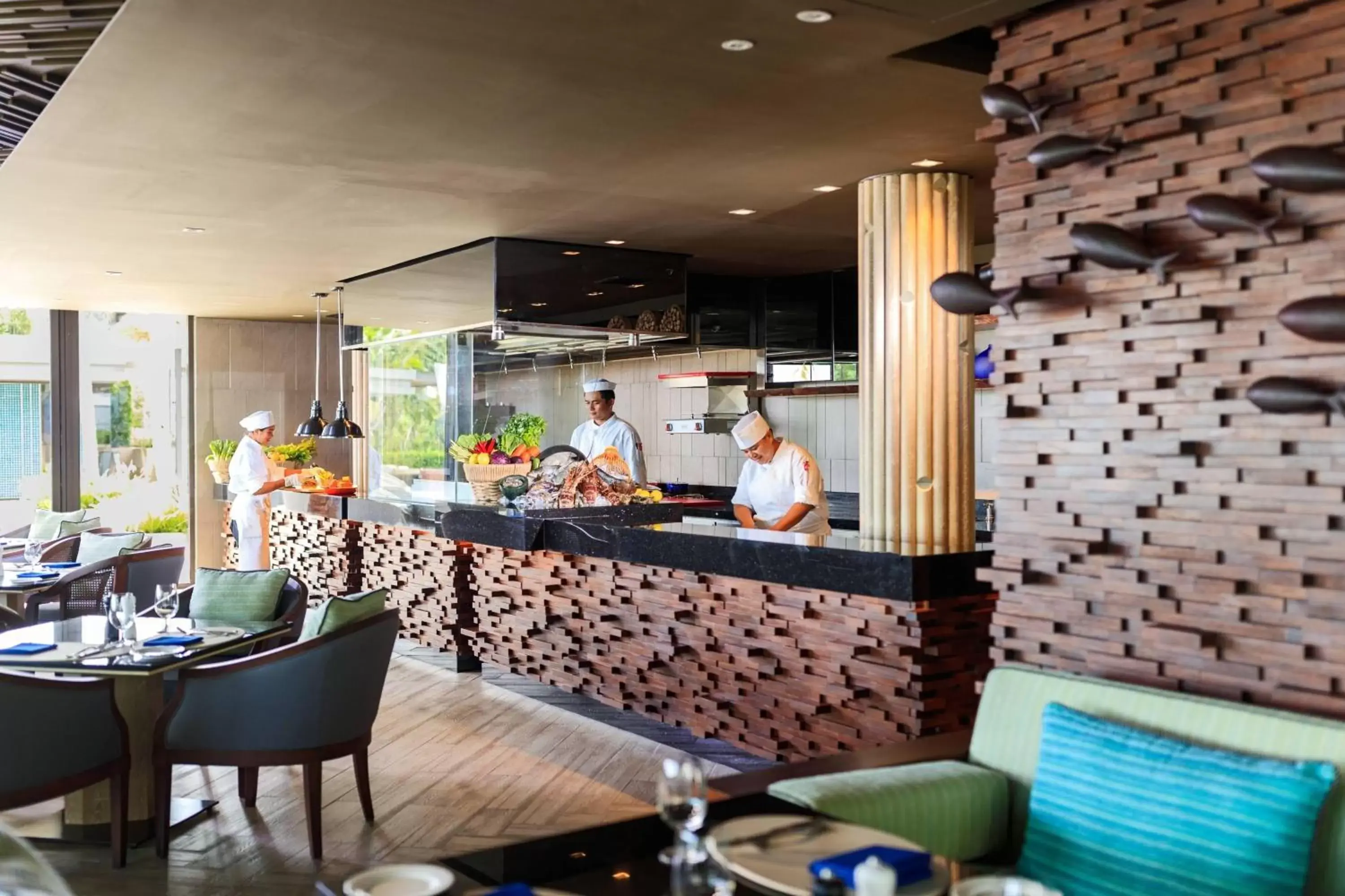 Kitchen or kitchenette in Phuket Marriott Resort and Spa, Nai Yang Beach