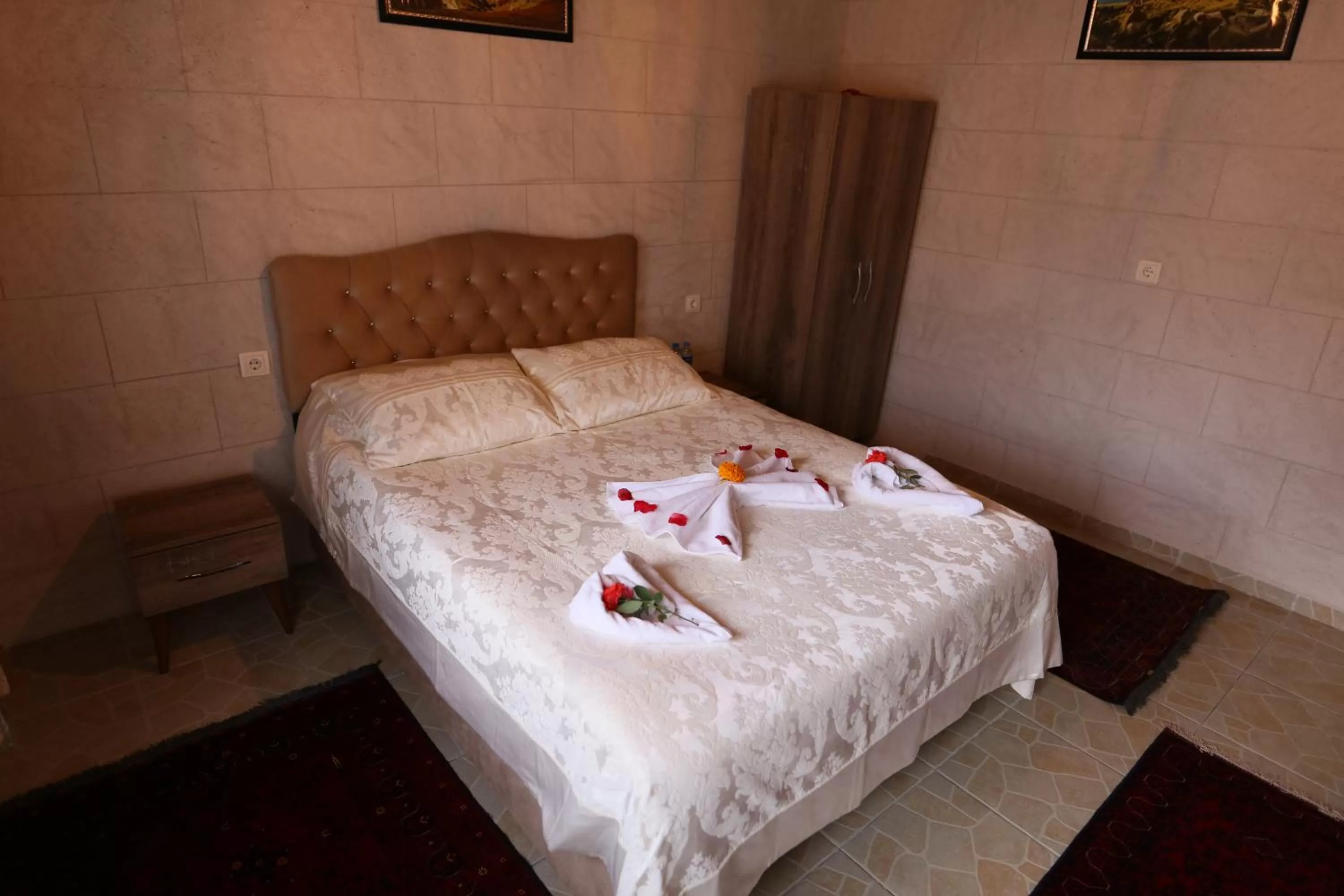 Bed in Epoch Stone House