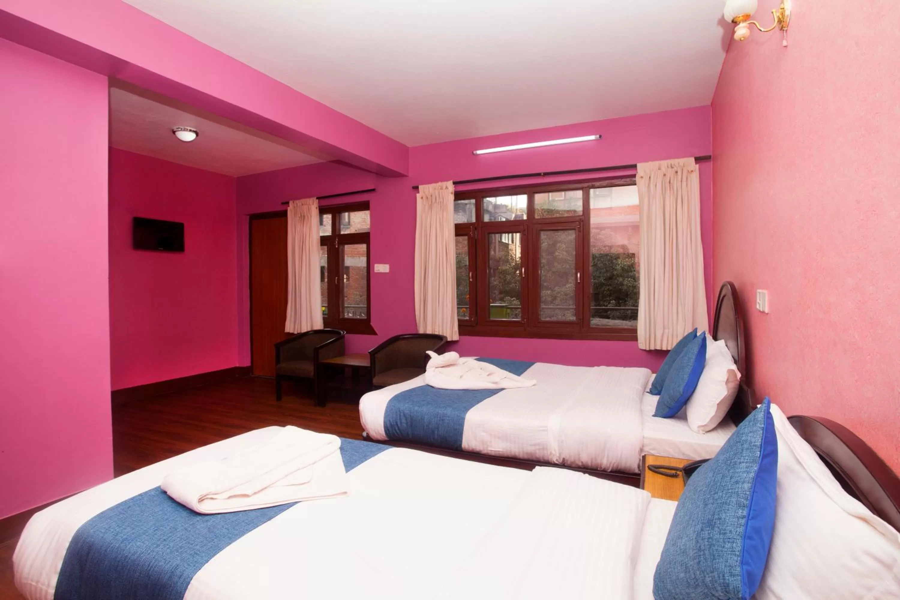 Bed in Hotel Green Horizon