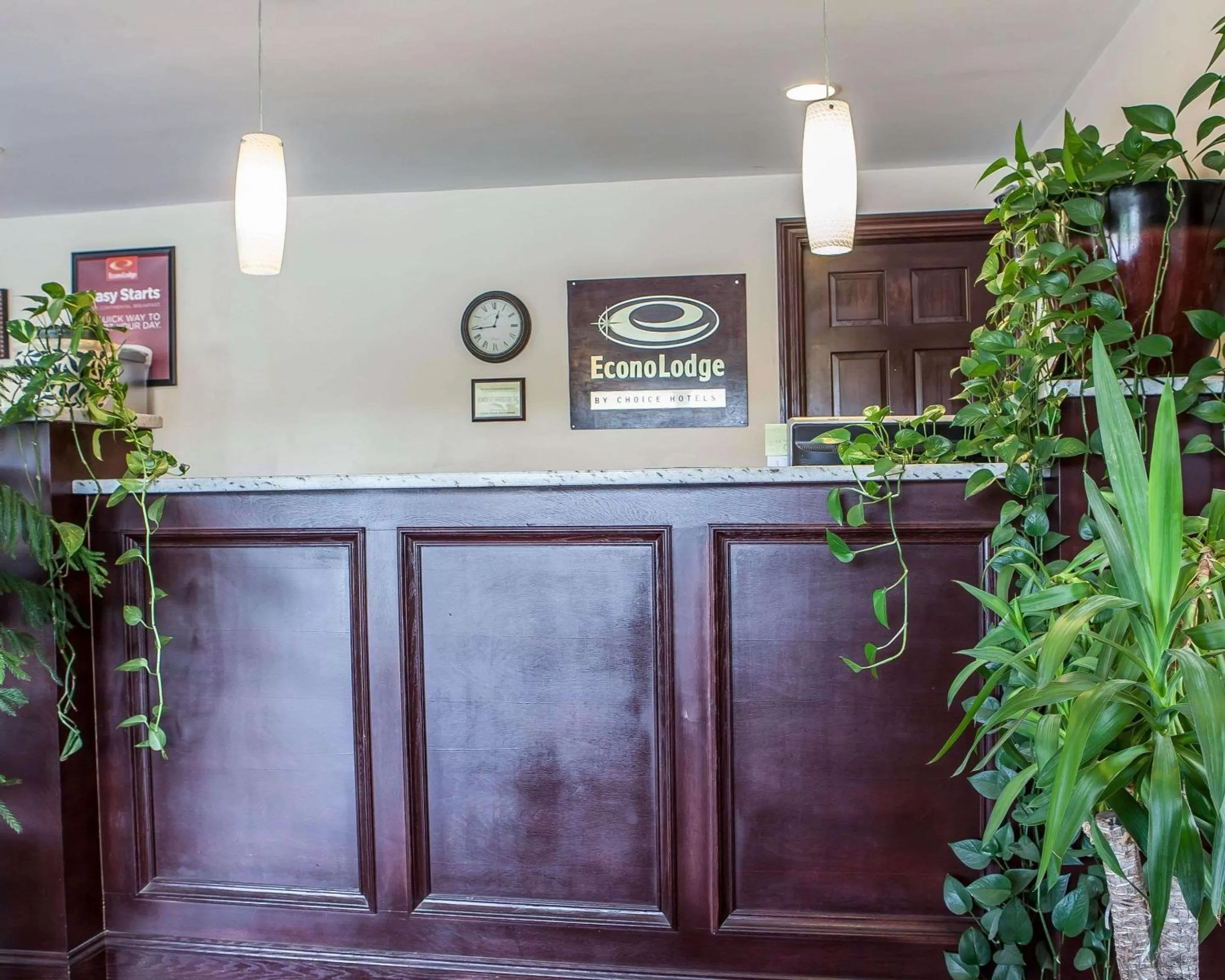 Lobby or reception in Econo Lodge