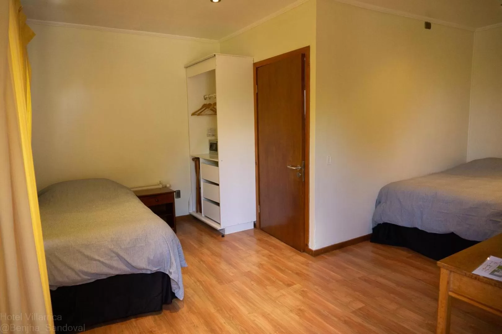 Bed in Hotel y Cabañas Villarrica