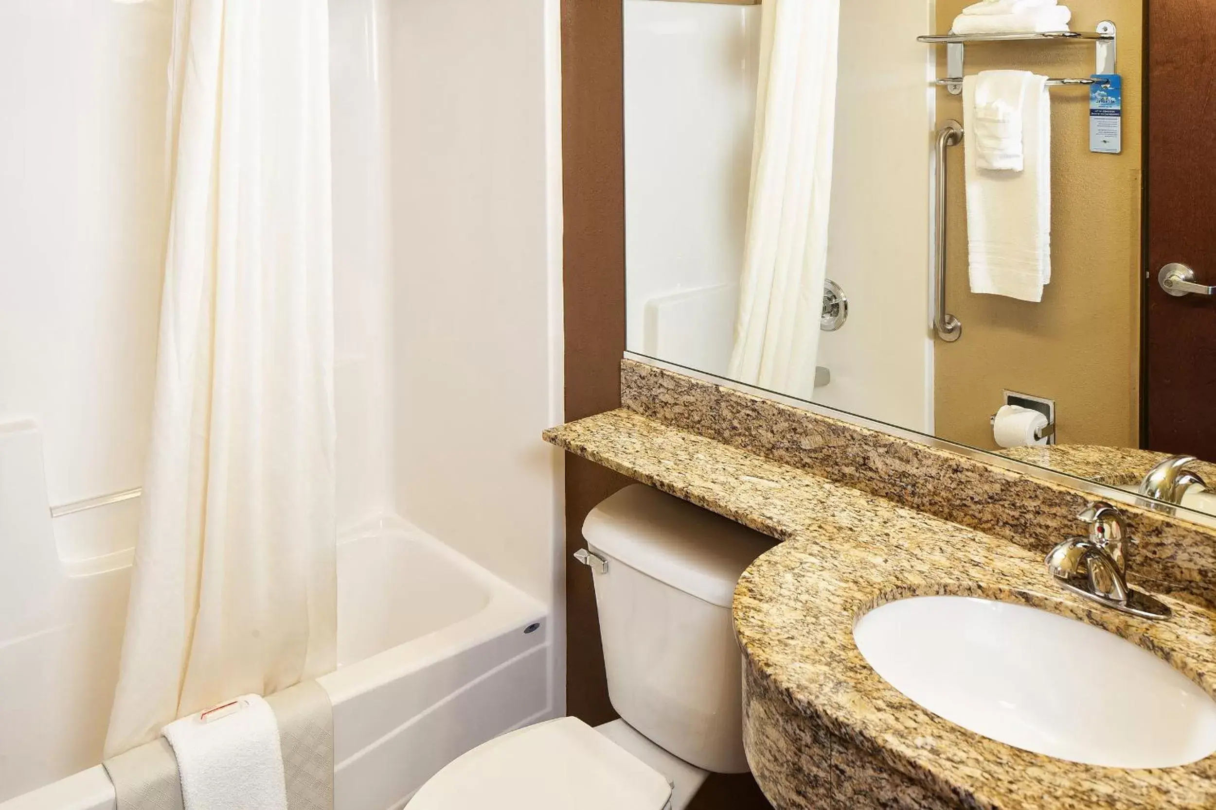 Bathroom in Microtel Inn & Suites - St Clairsville