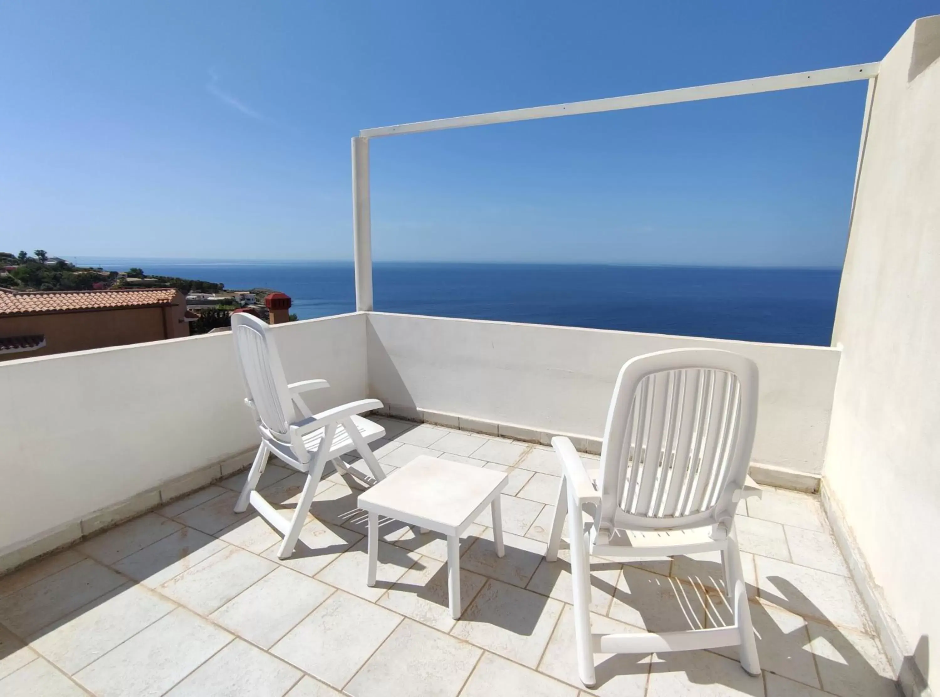 Balcony/Terrace in La Rosa Sul Mare