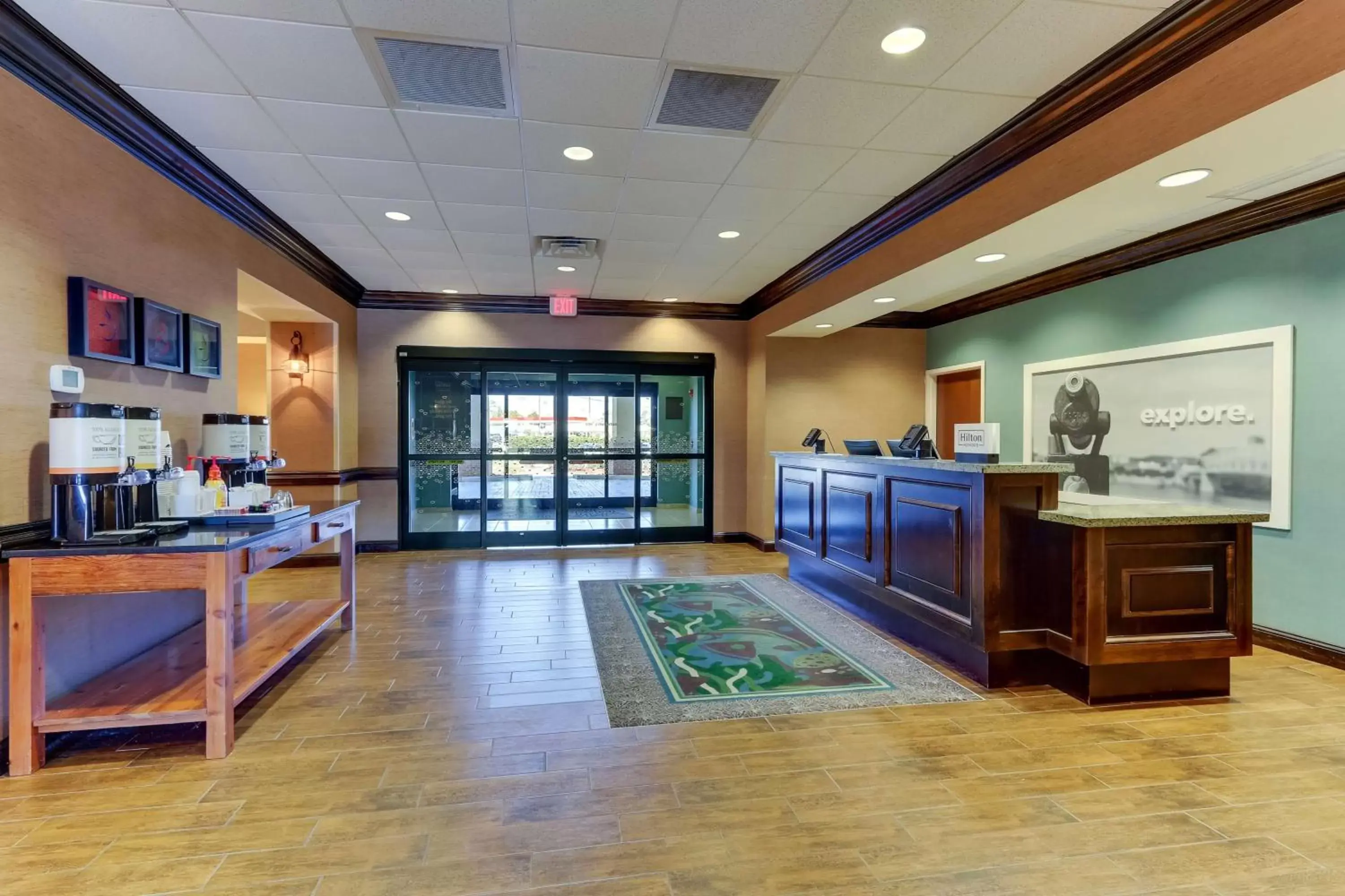 Lobby or reception in Hampton Inn and Suites Swansboro Near Camp Lejeune