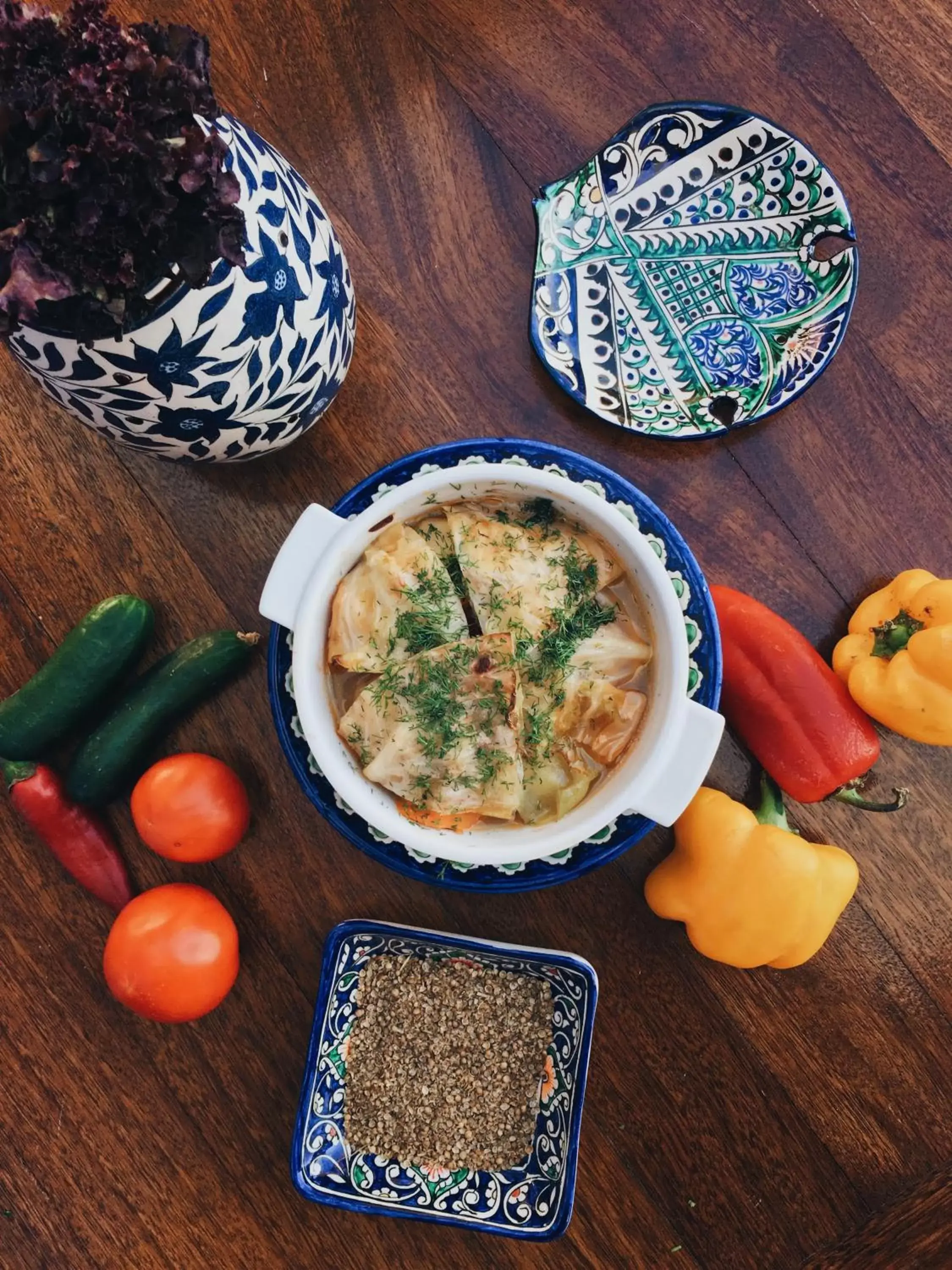 Food close-up in Hyatt Regency Tashkent