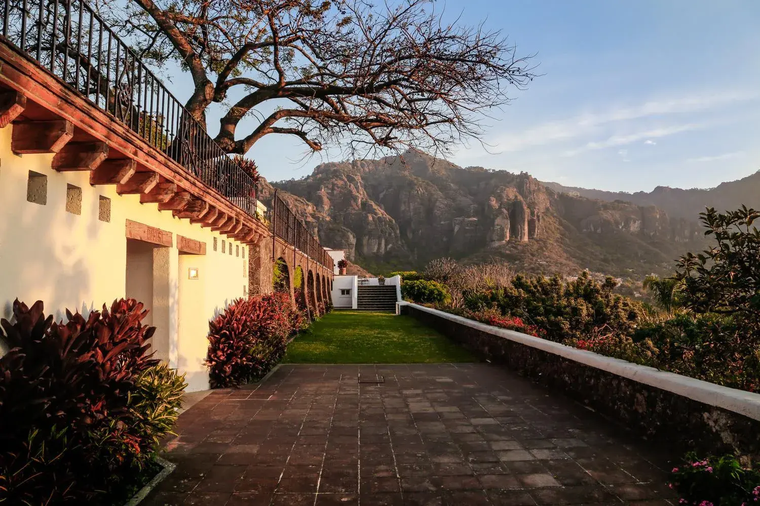 Garden in Posada del Tepozteco