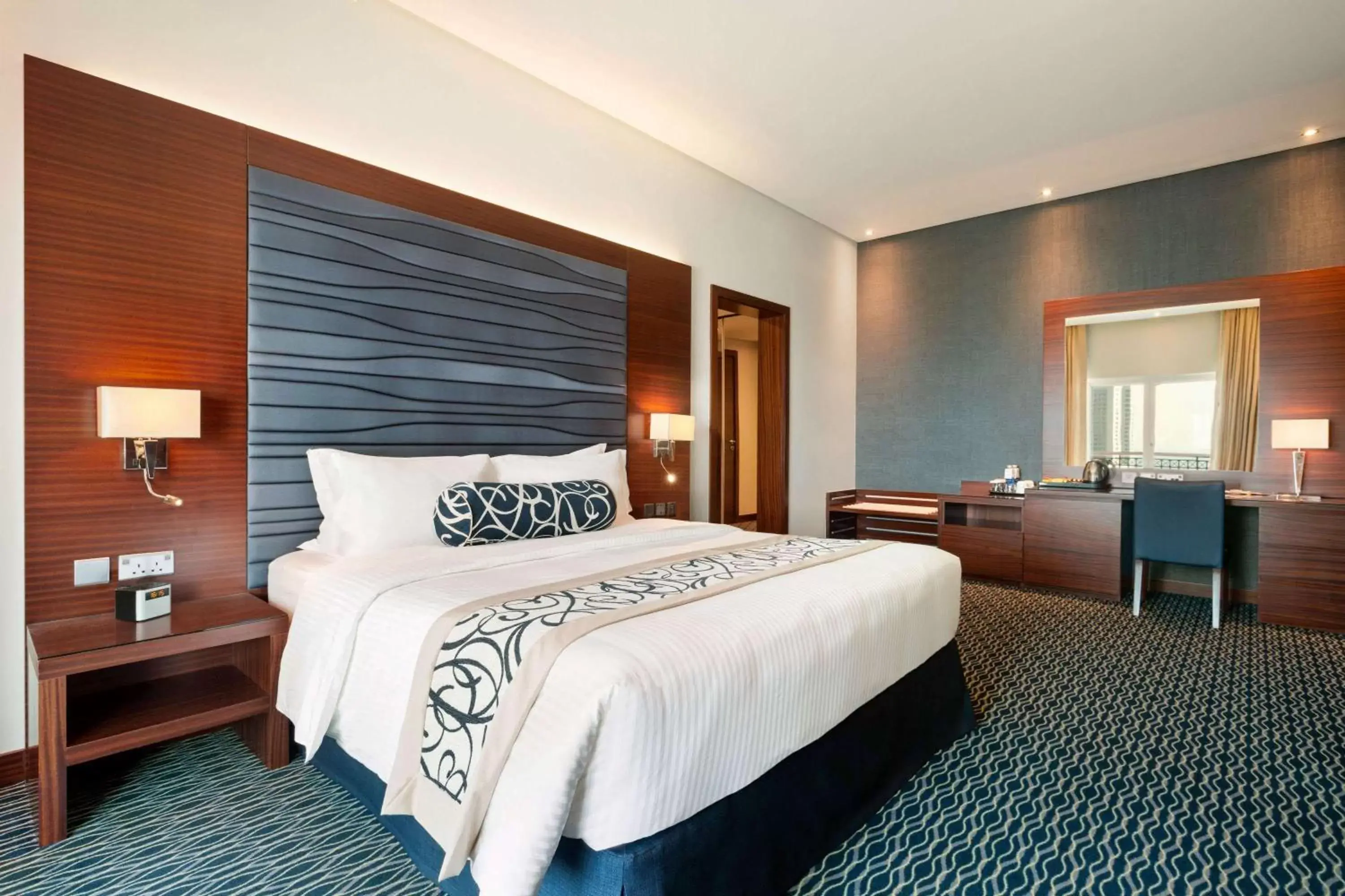 Deluxe King Room - Non-Smoking in Ramada Resort by Wyndham Manama Seef Deluxe King Room - Non-Smoking in Ramada Resort by Wyndham Manama Seef