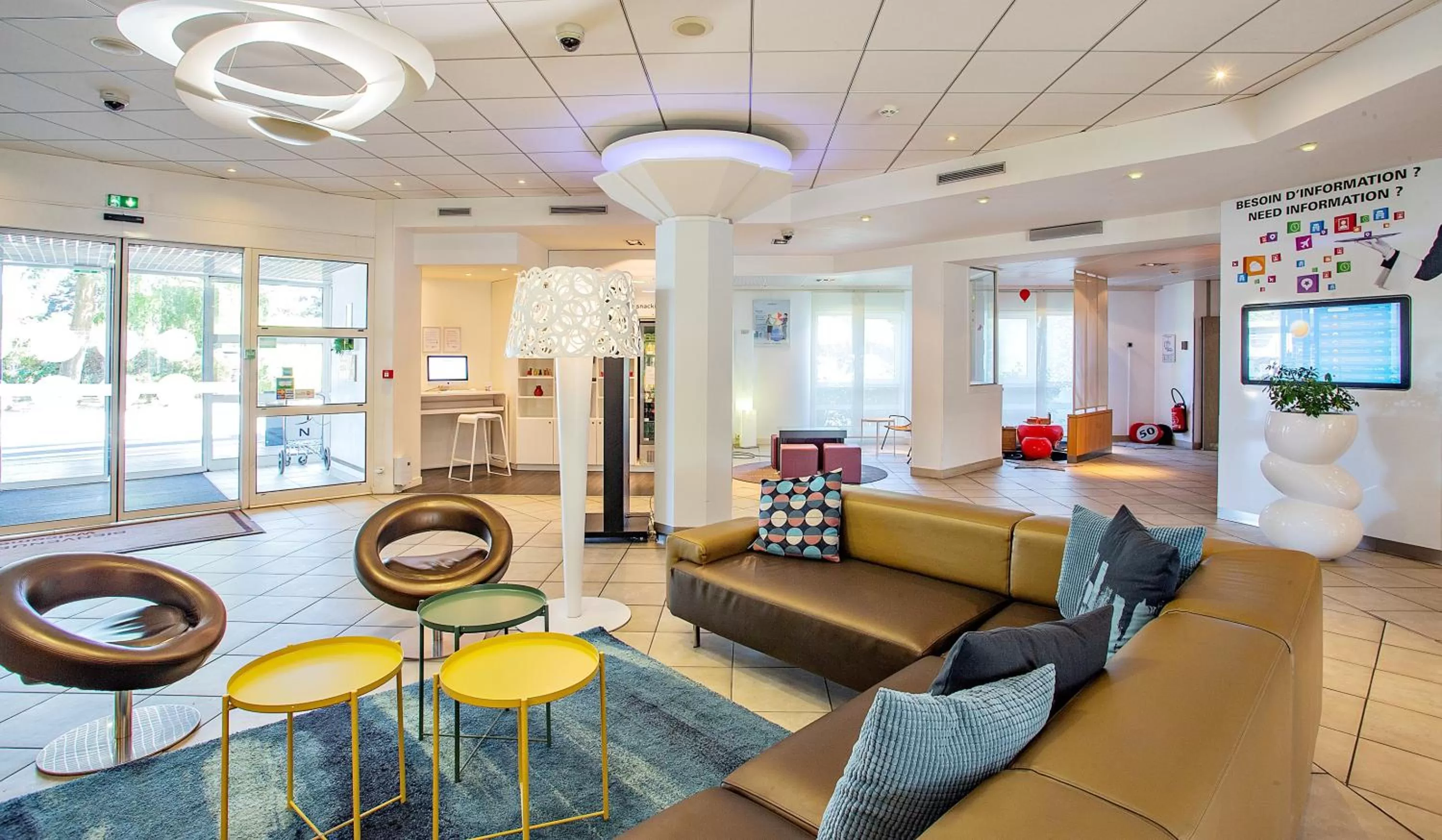 Lobby or reception in Novotel Paris Orly Rungis Aéroport