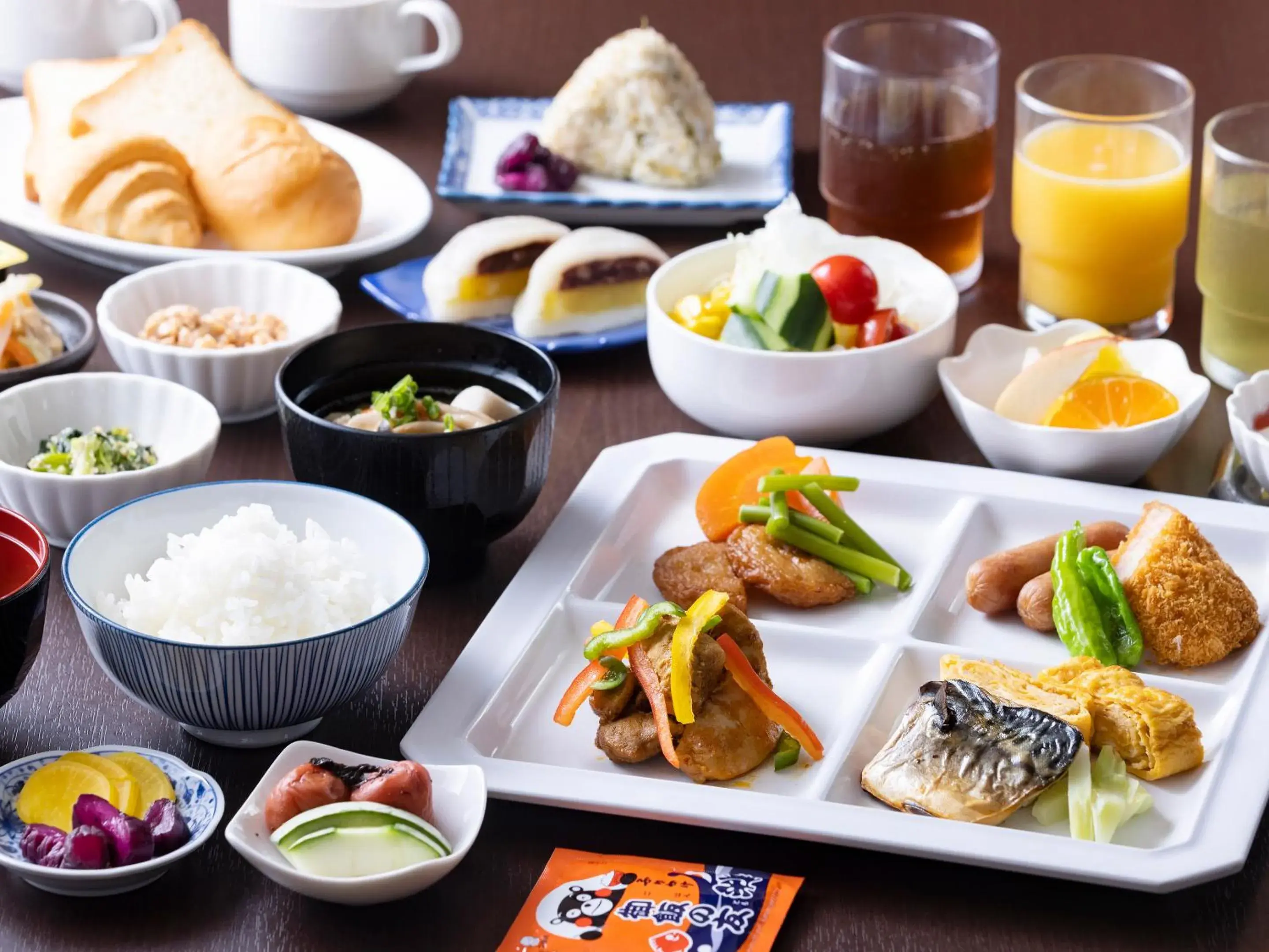 Breakfast in Hotel Wing International Kumamoto Yatsushiro